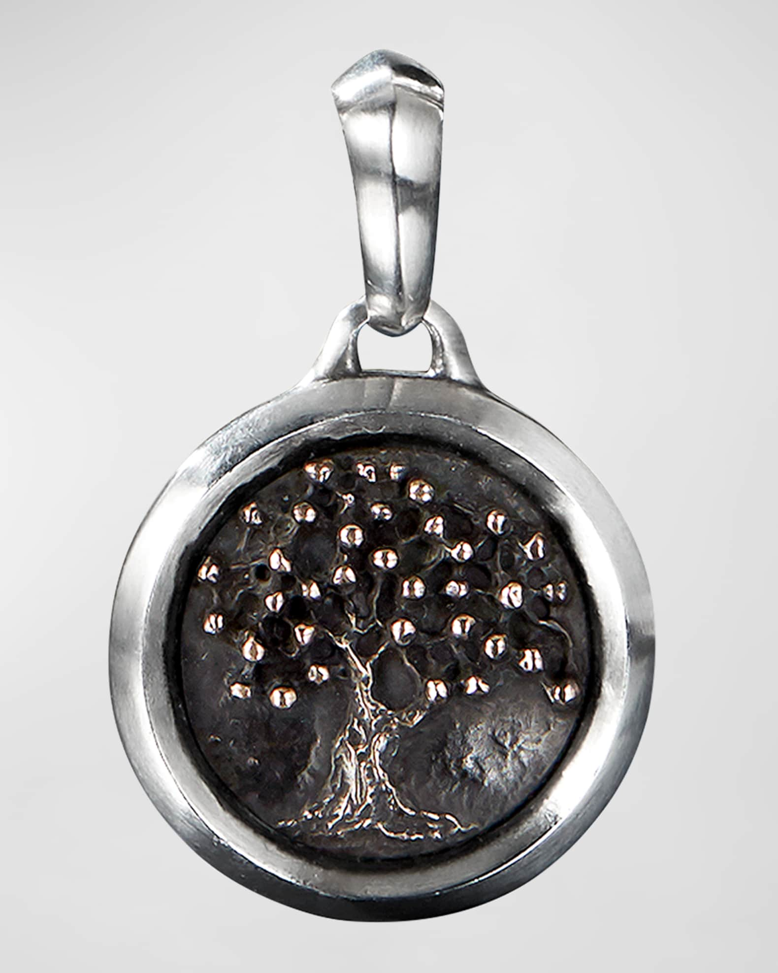 David Yurman Sculpted Cable Locket Amulet in Sterling Silver Women's