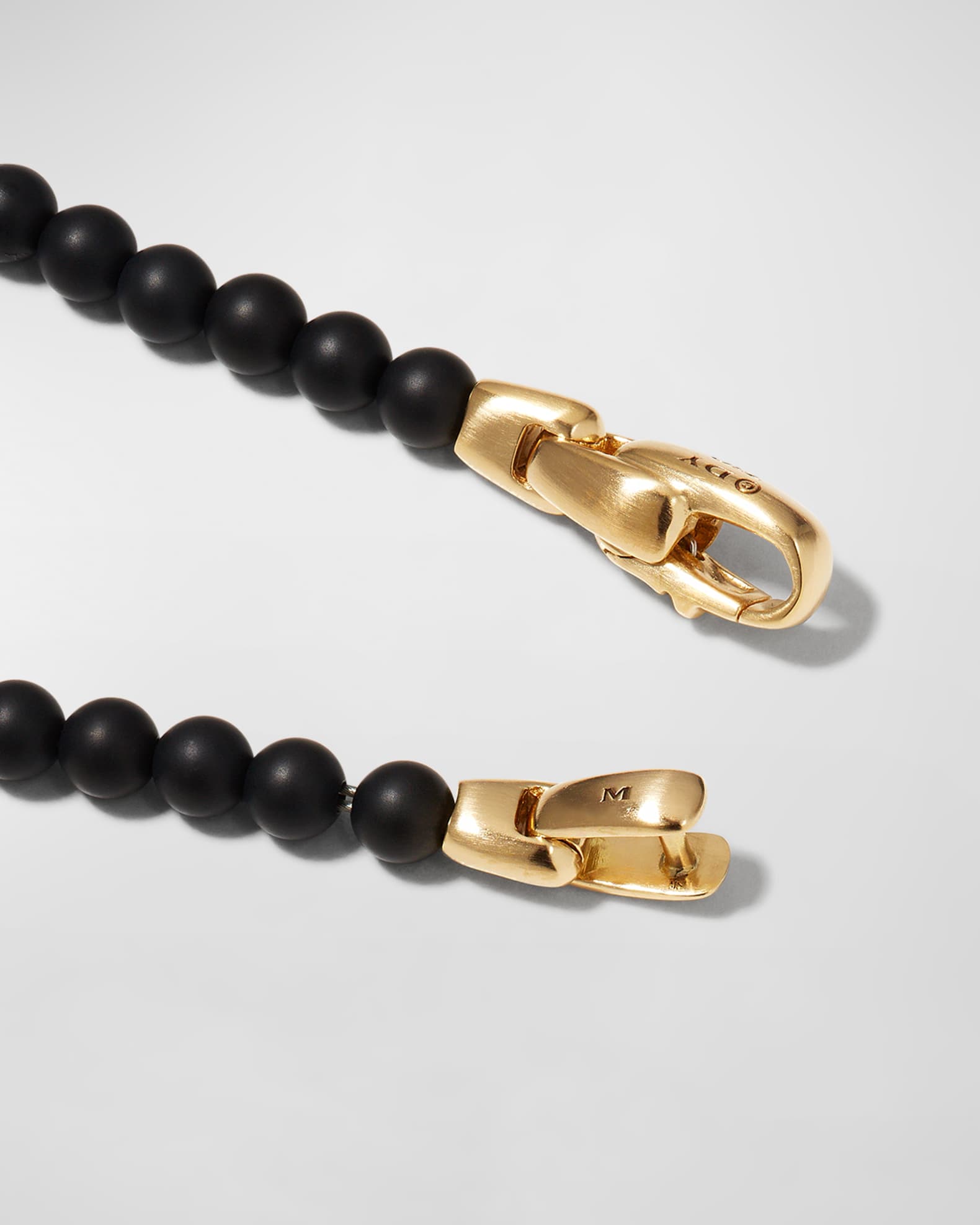 David Yurman Men's Spiritual Bead Evil Eye Bracelet with Gemstones in