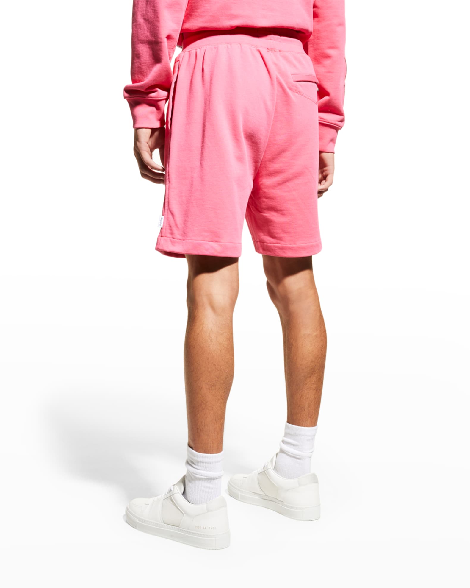 Men's Dan Jacquard Terry Shorts - Royal Blue main image 1