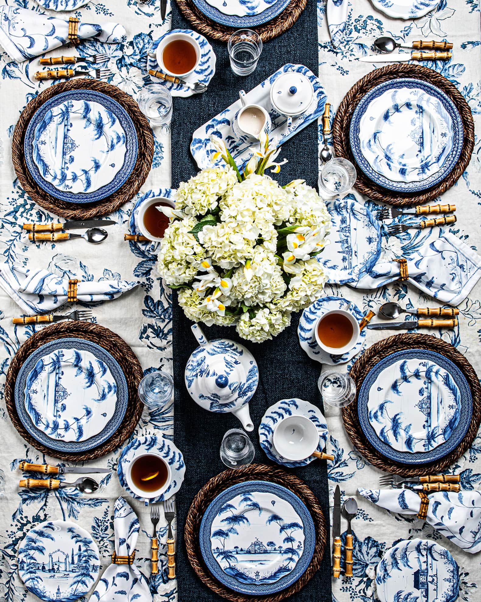 Country Estate Delft Blue Dinner Plate 1