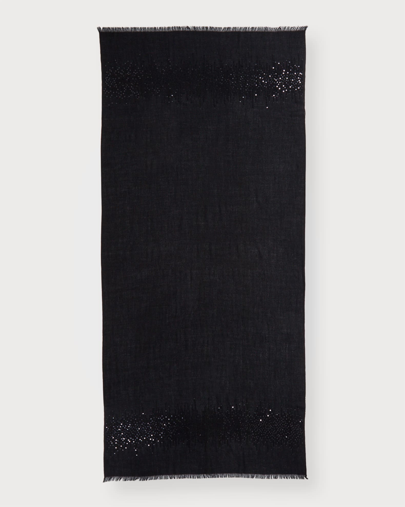 Lightweight Cashmere Sequin Scarf  1