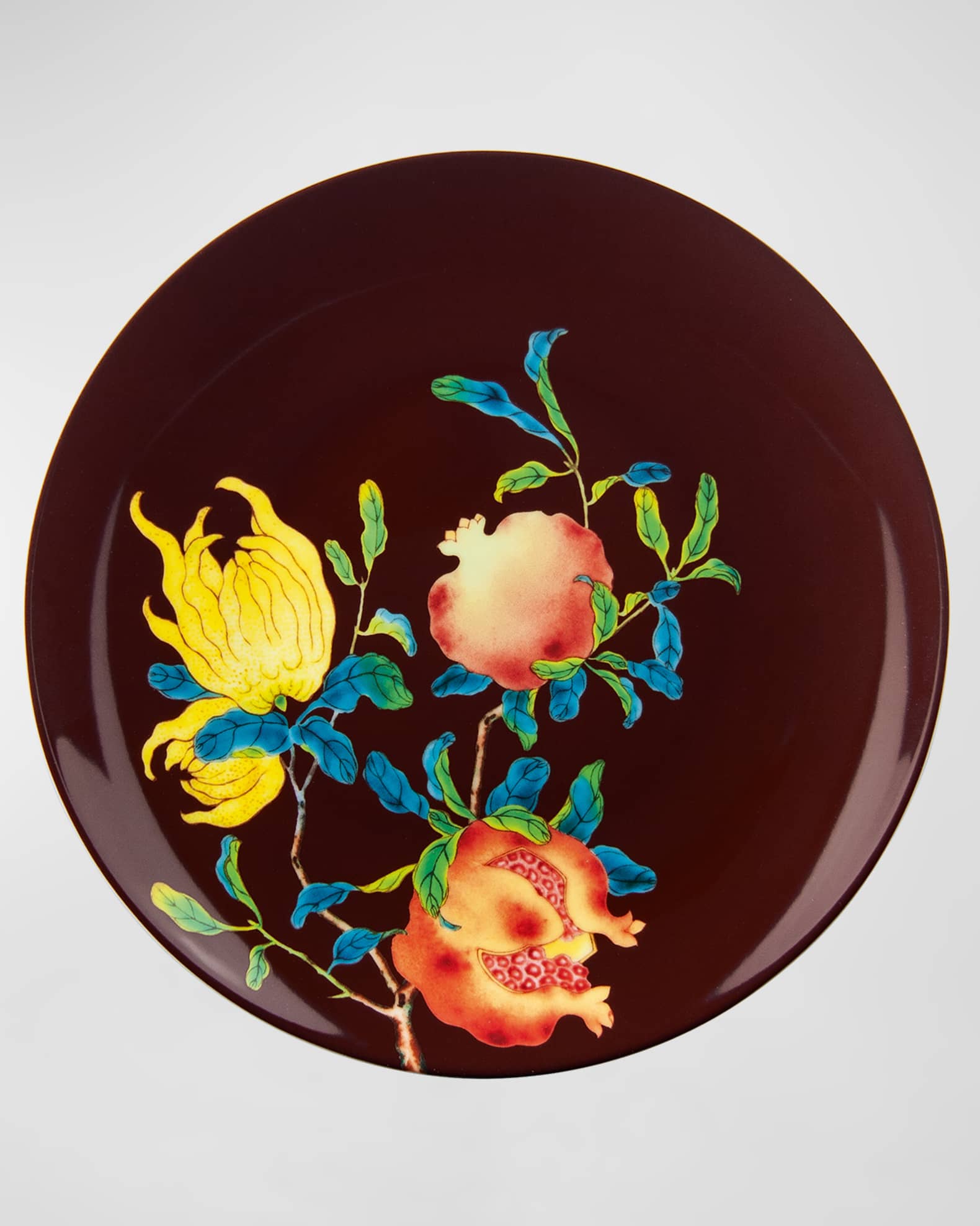 Harmonia Chocolate Buffet Plate Coupe 1