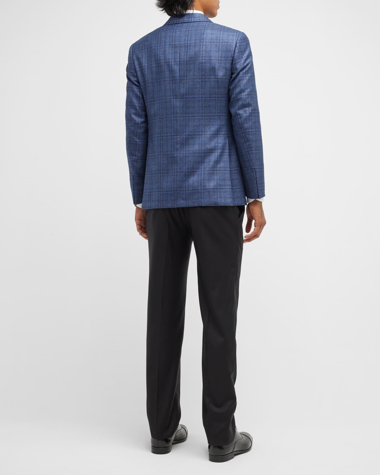 Canali Men's Plaid Wool Sport Coat Neiman Marcus