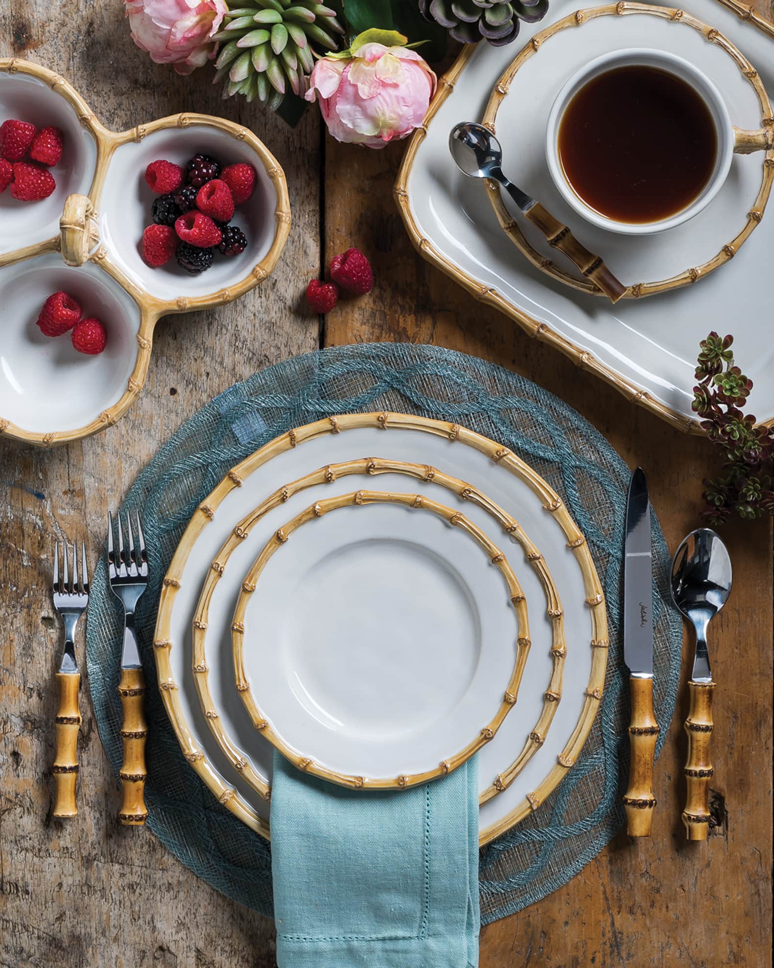 Classic Bamboo Serving Bowl 1