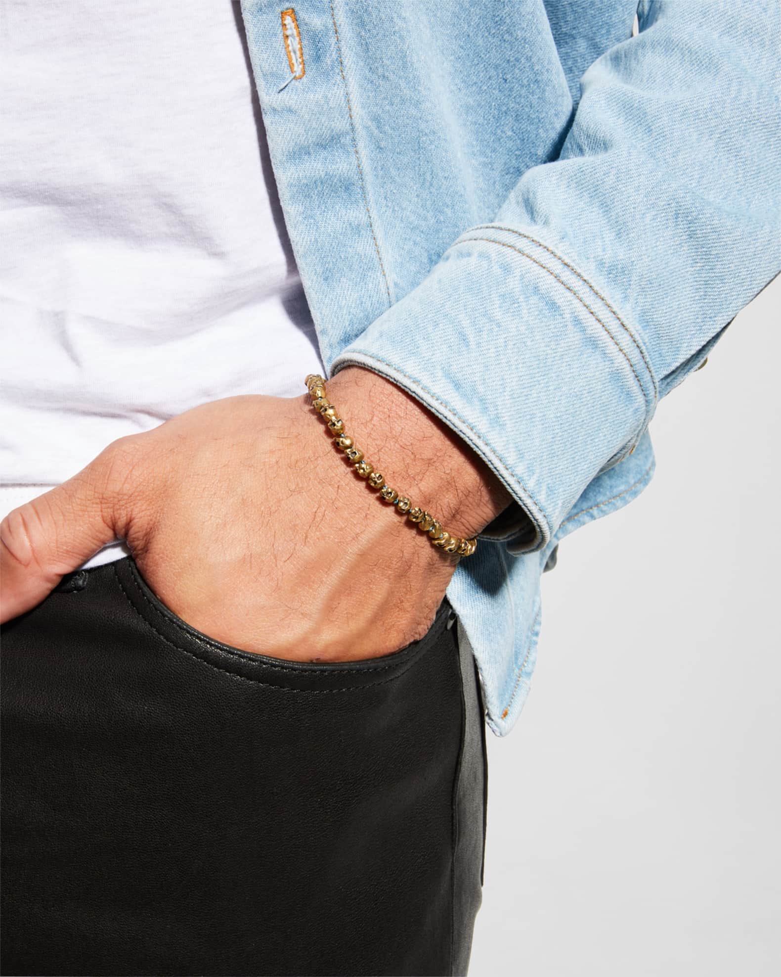 John varvatos skull bracelet sale
