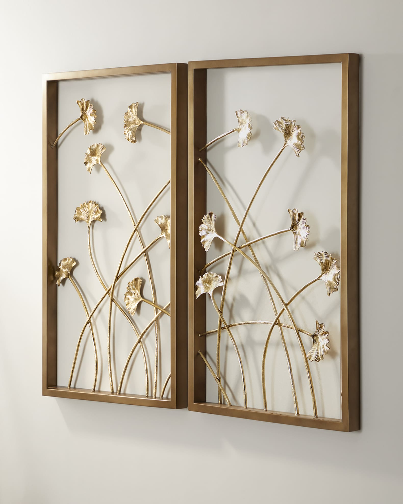 Ginkgo Wall Panels, Set of 2 1