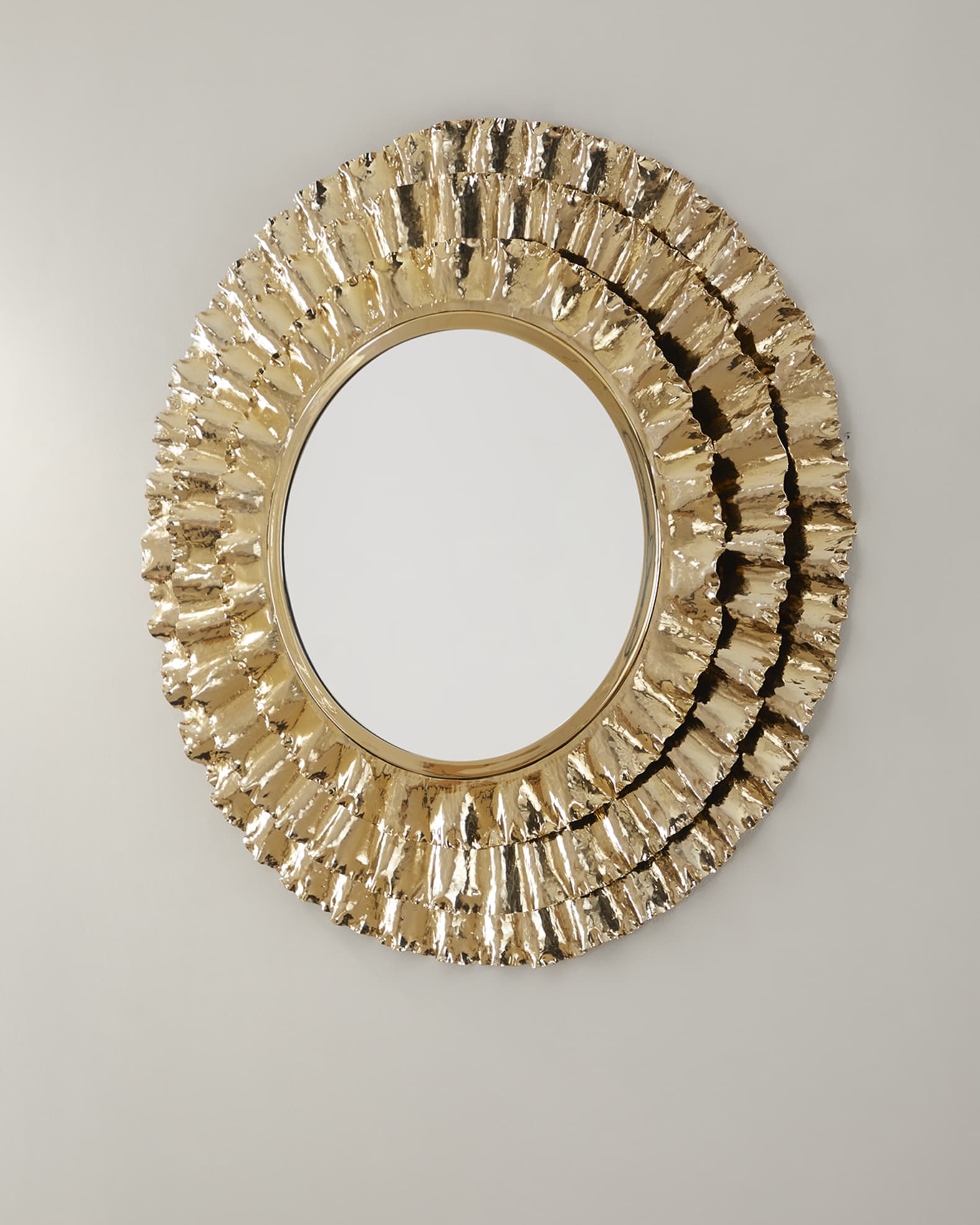 Ruffle Wall Mirror 1
