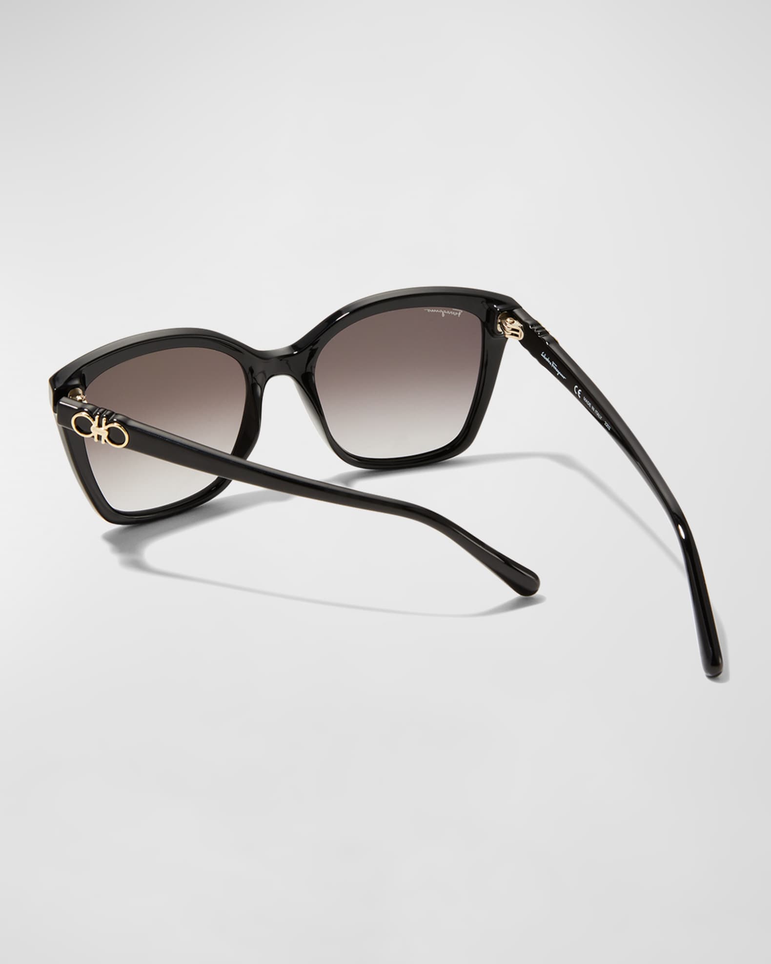 Gancini Square Injection Plastic Sunglasses 1