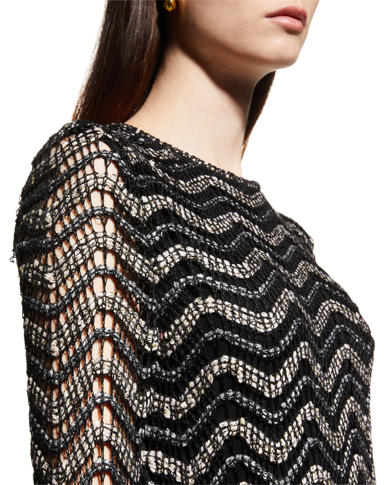 Lavern Chevron Midi Dress main image 1