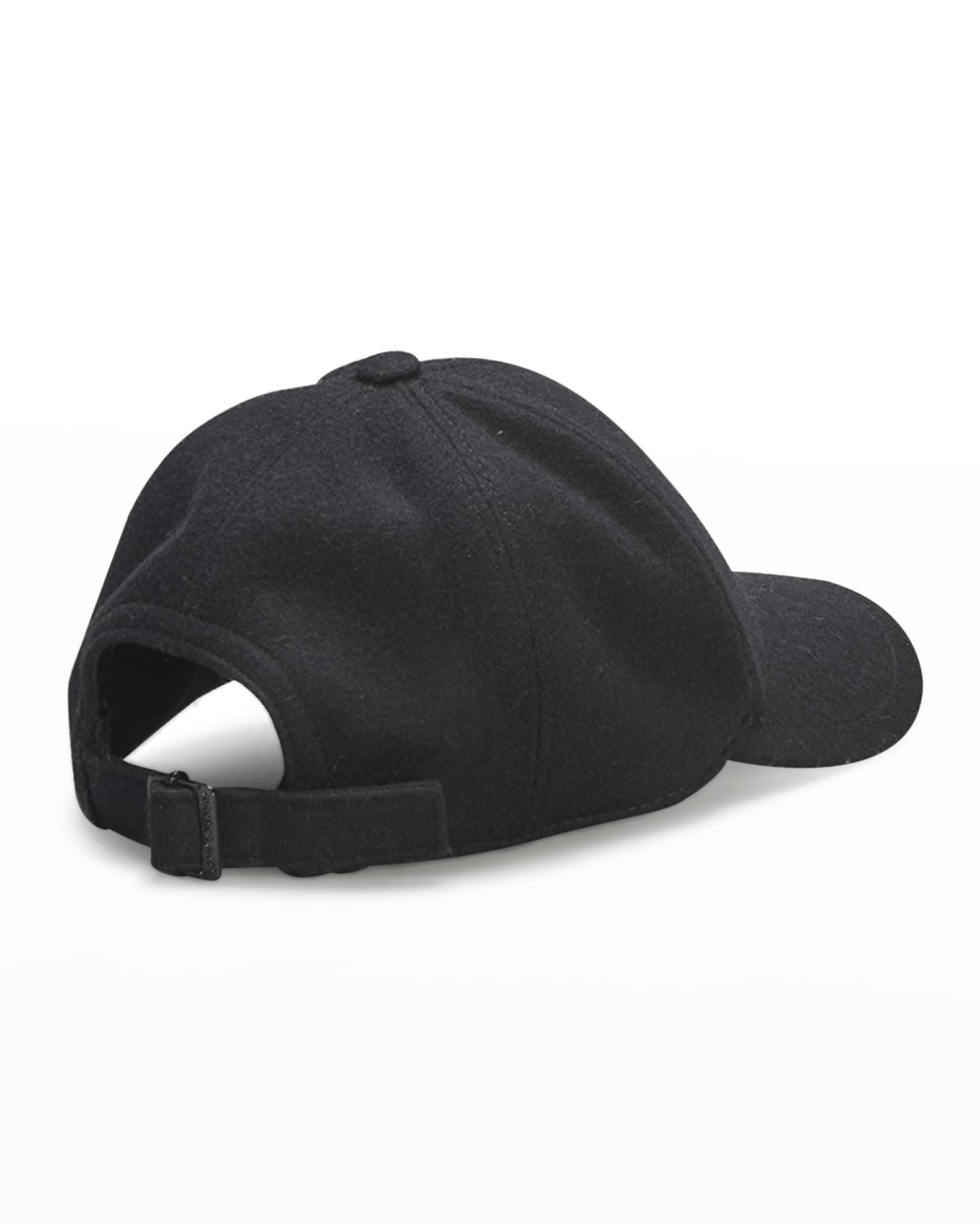 Saint Laurent YSL Wool Felt Baseball Cap | Neiman Marcus