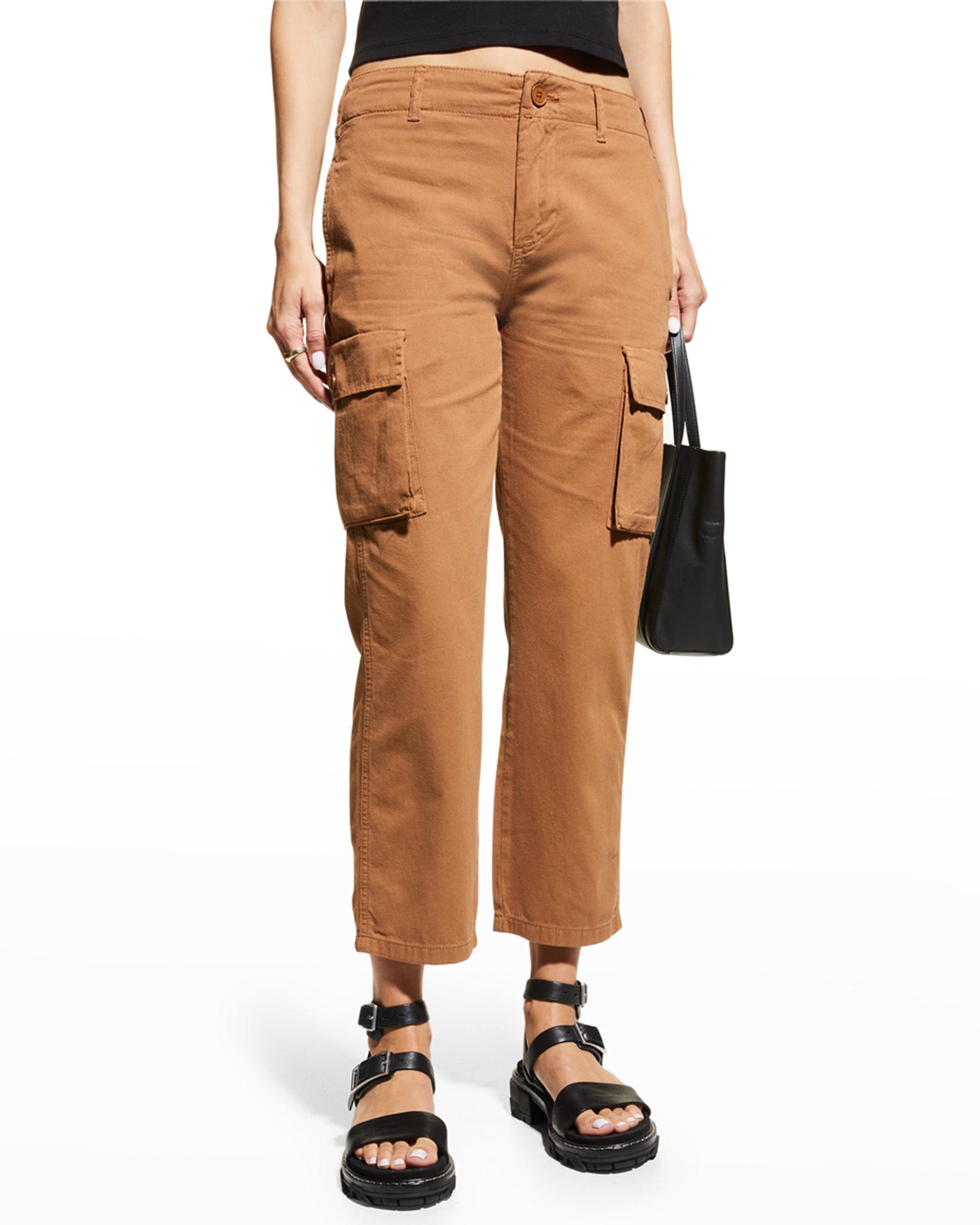 FRAME Relaxed Mid-Rise Utility Ankle 