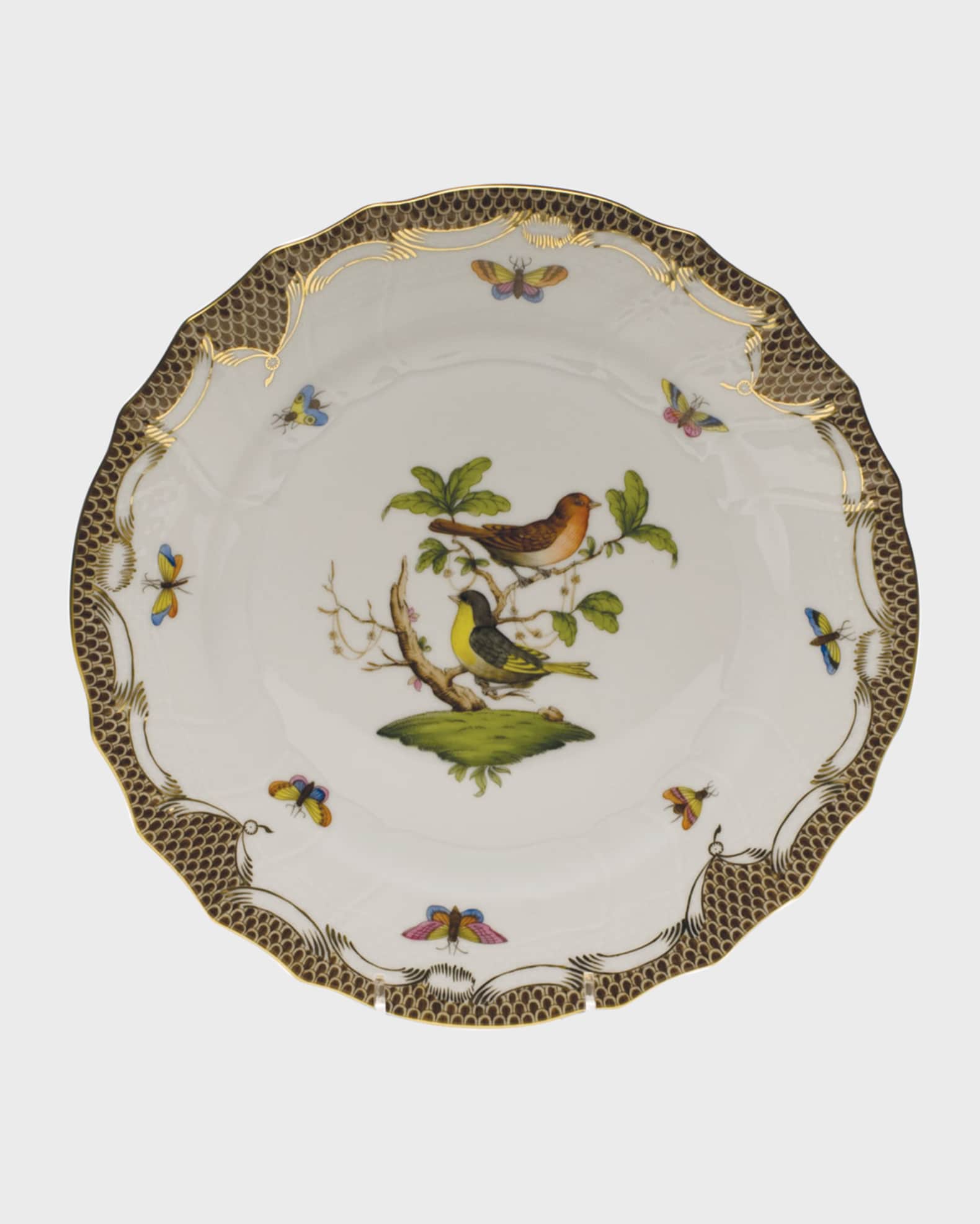 Rothschild Bird Motif 03 Canton Saucer 1