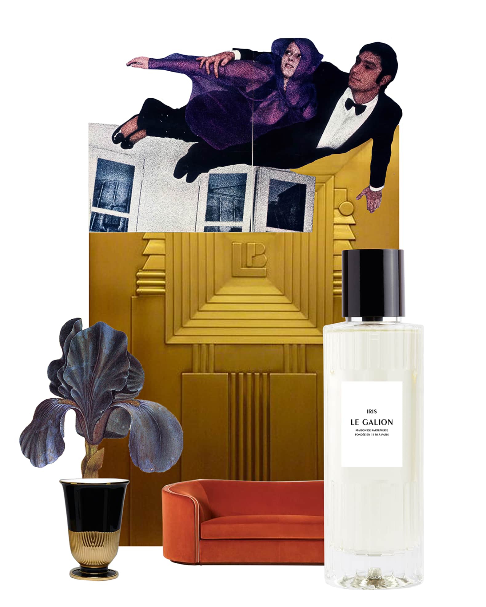 在庫処分 半額 Parfum, de Eau Iris Galion Le 3.4 Marcus Neiman | oz. 香水(女性用)