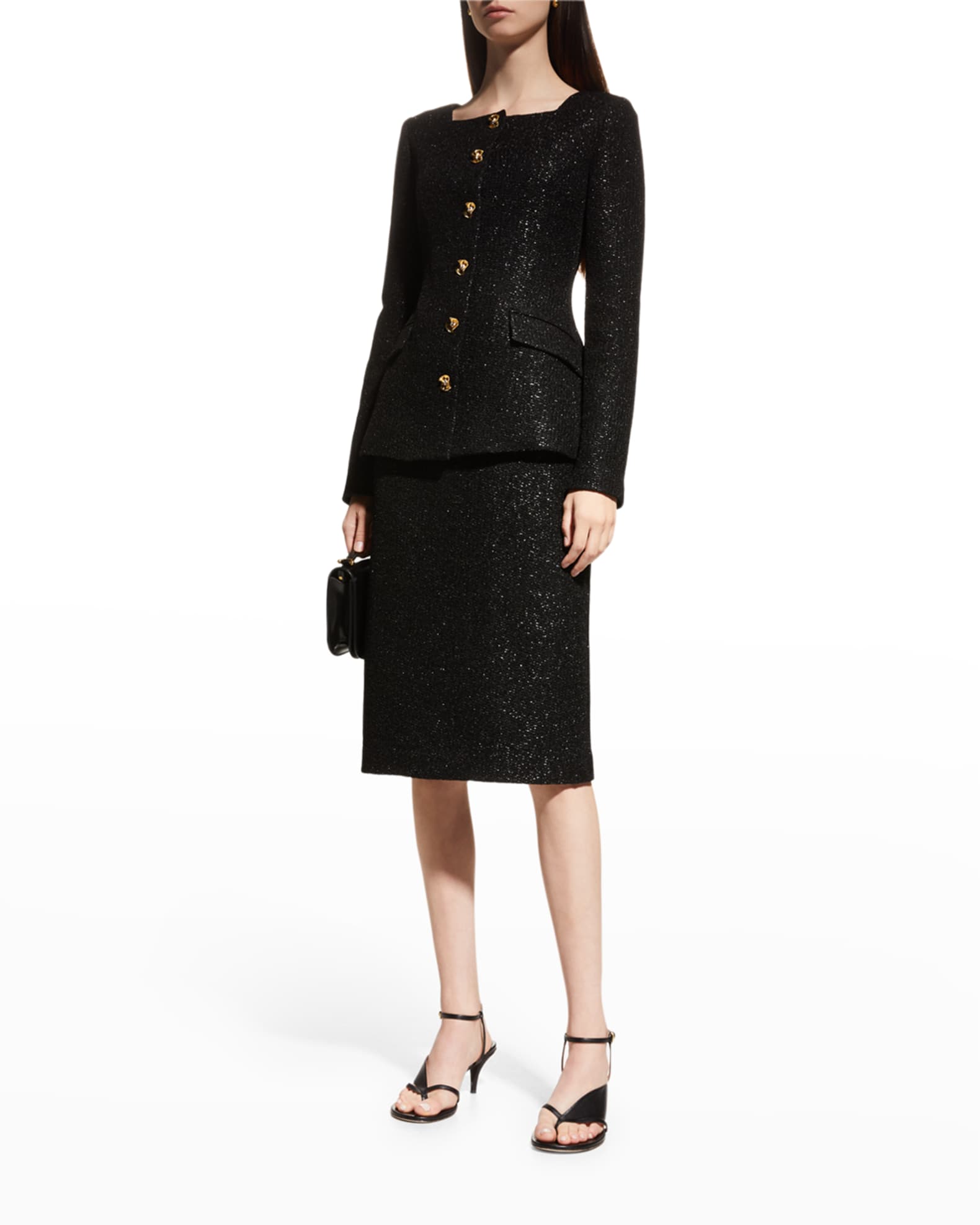 Jacket And Dress Matching Set Neiman Marcus