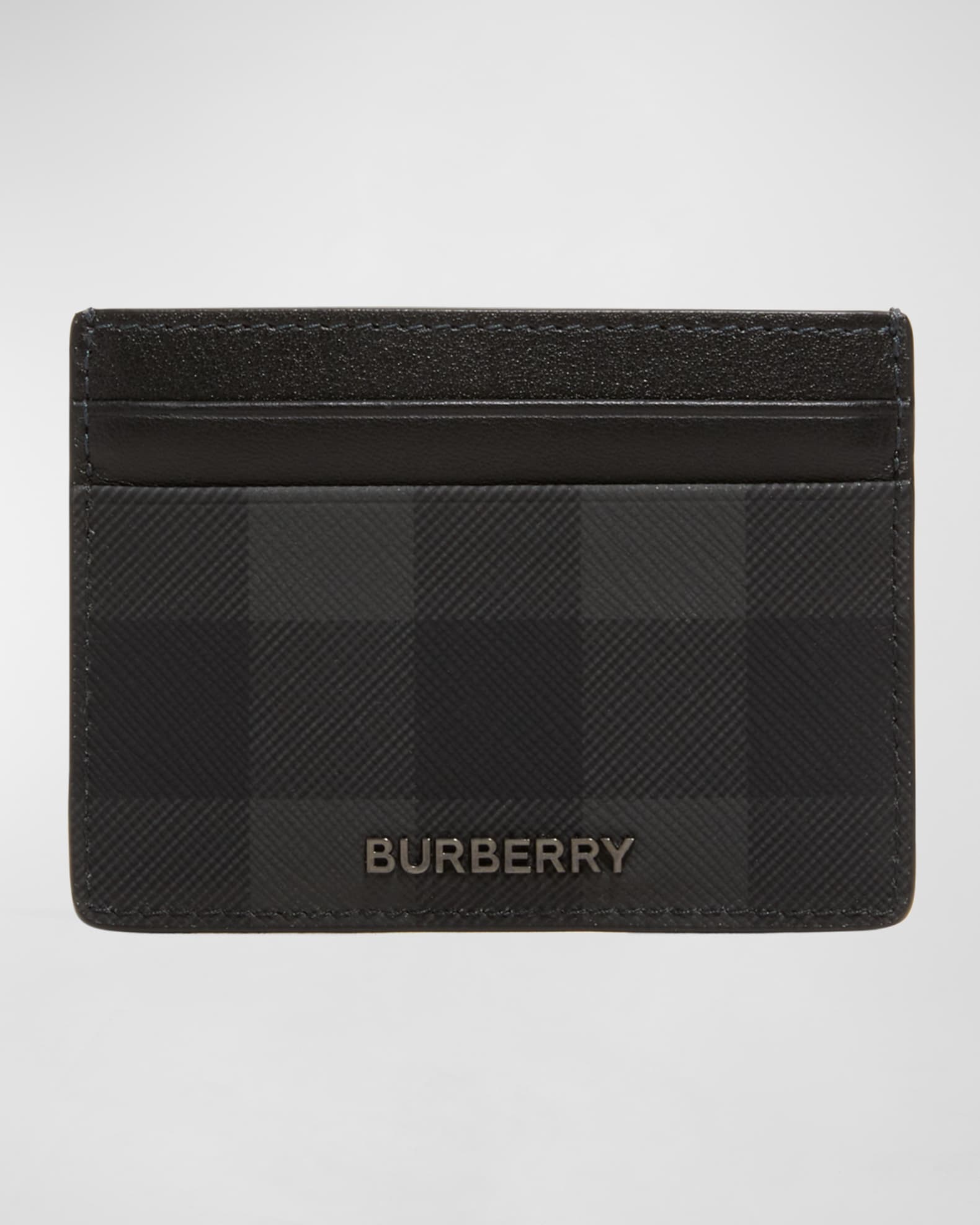 Burberry Men's Sandon Check Logo Card Case