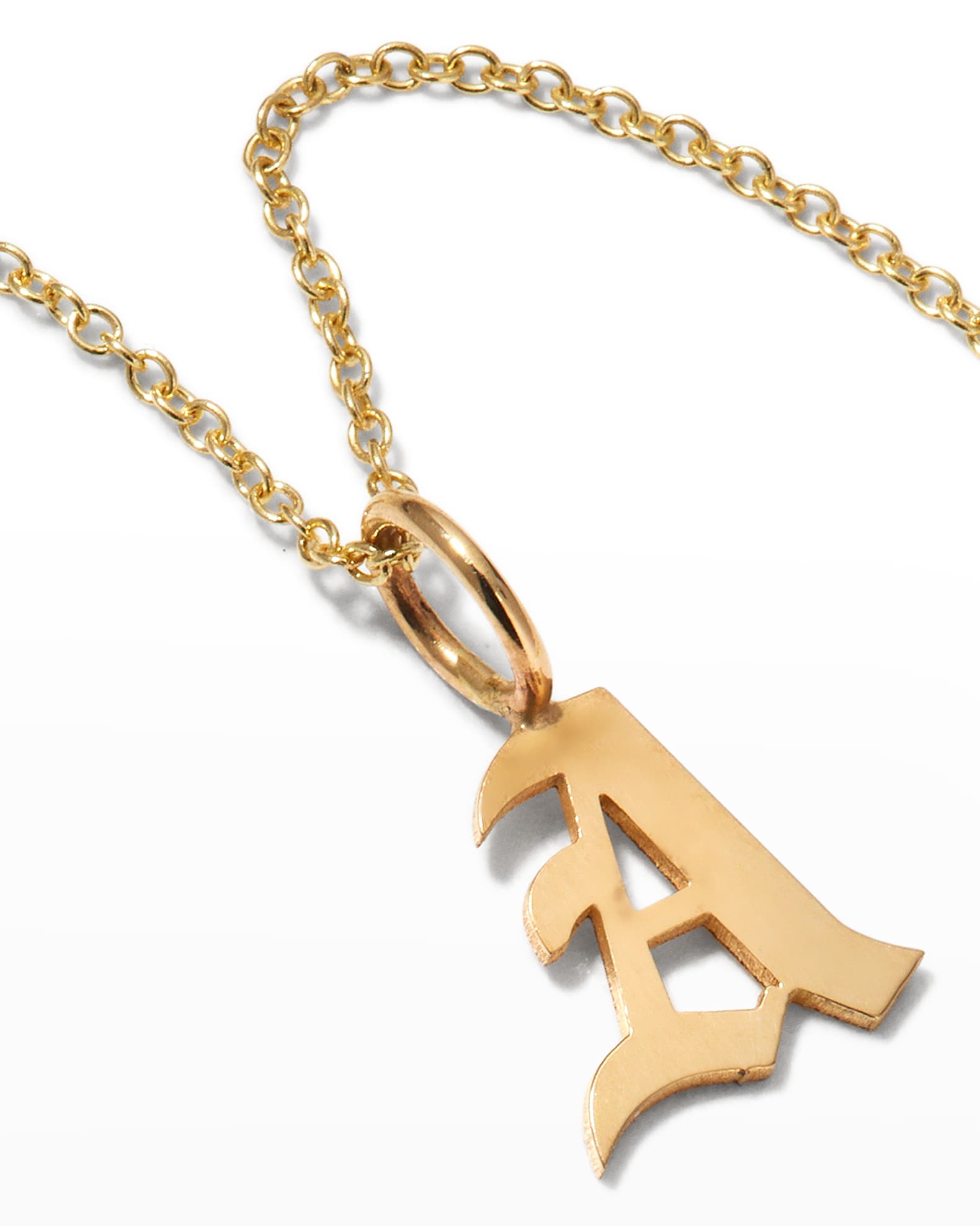 Sarah chloe initial necklace top