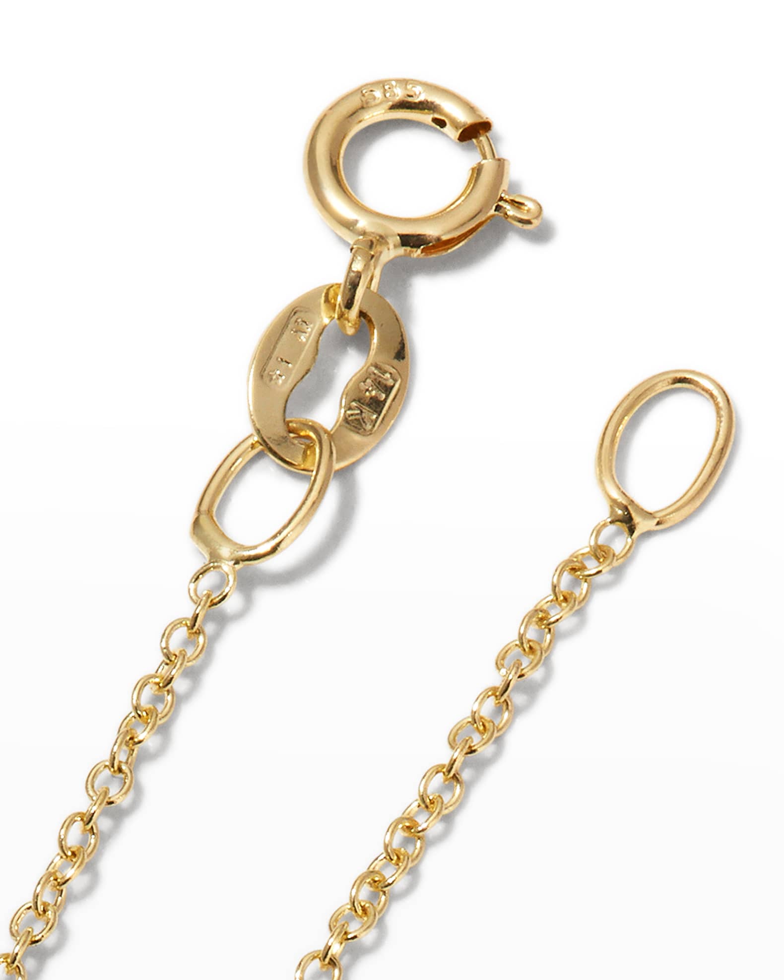 Sarah chloe initial necklace clearance
