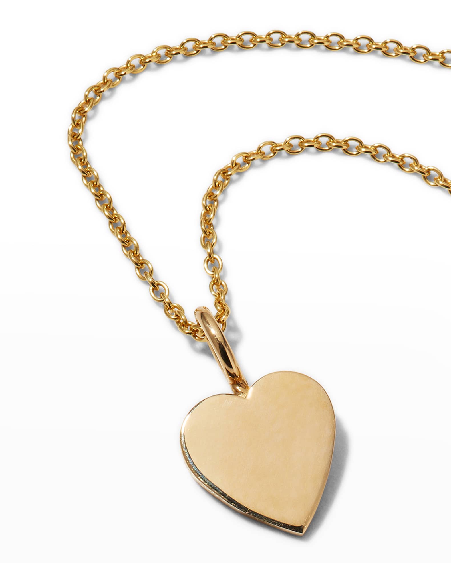 Lily Melange 14K Gold Small Heart Charm 1