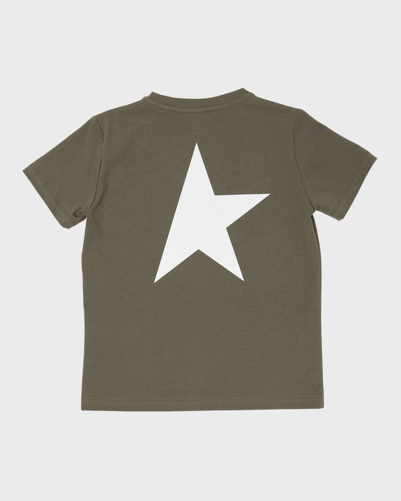 Boy's Star Logo T-Shirt, Size 4-10 1