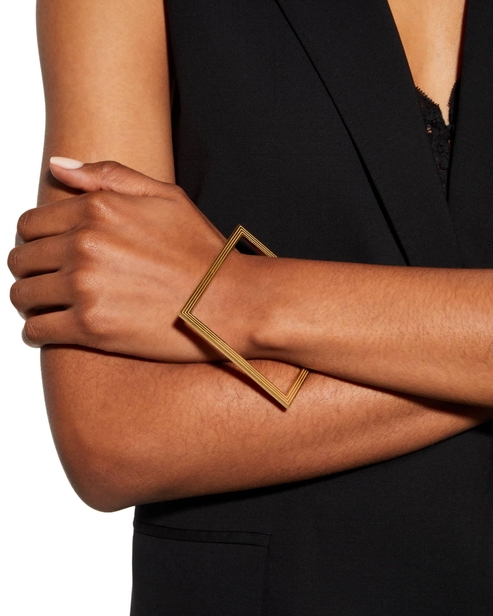 Aurelia Square Bangle, Slim Aurelia Square Bangle, Slim