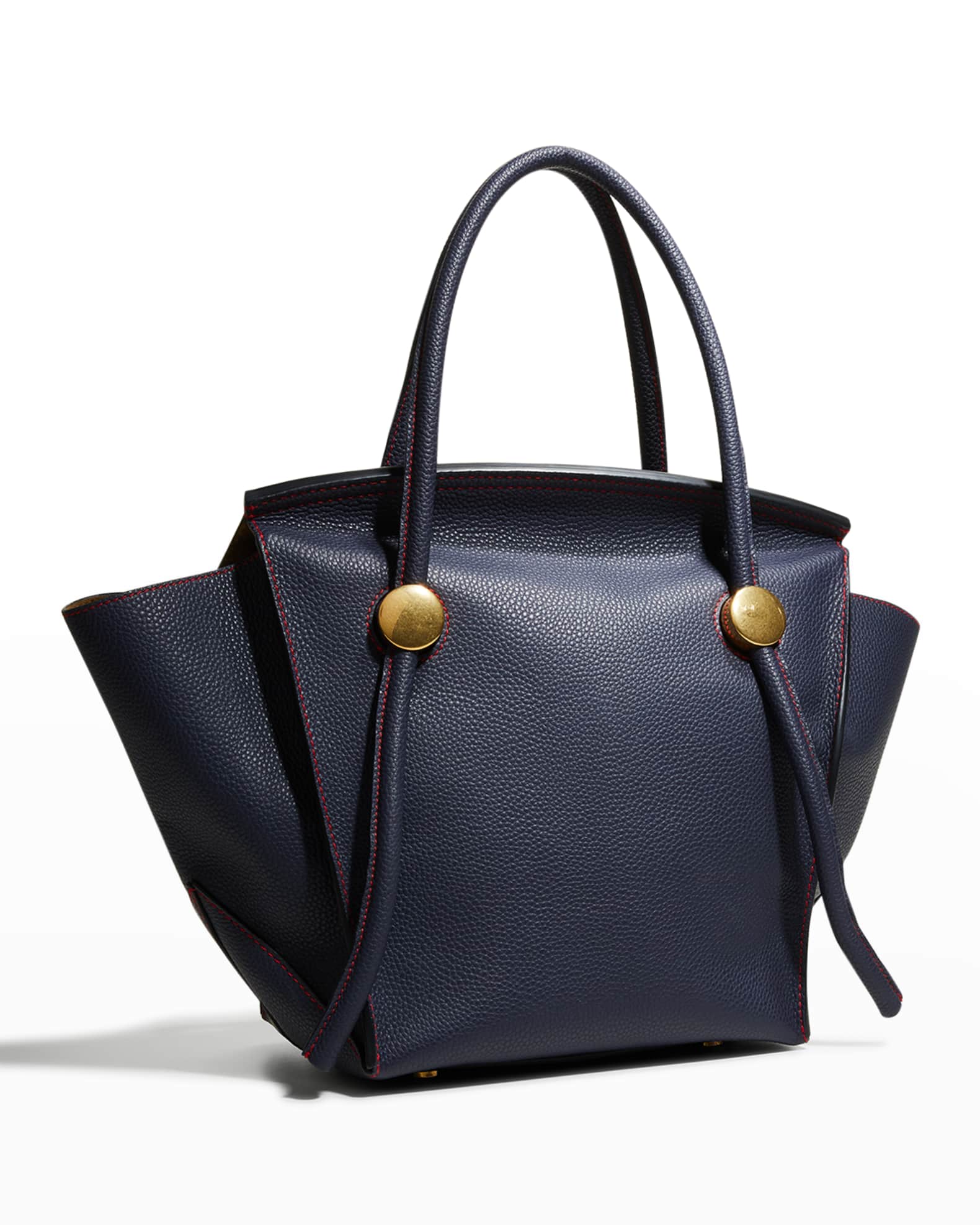 Proenza Schouler Pipe Grainy Leather Shoulder Bag | Neiman Marcus
