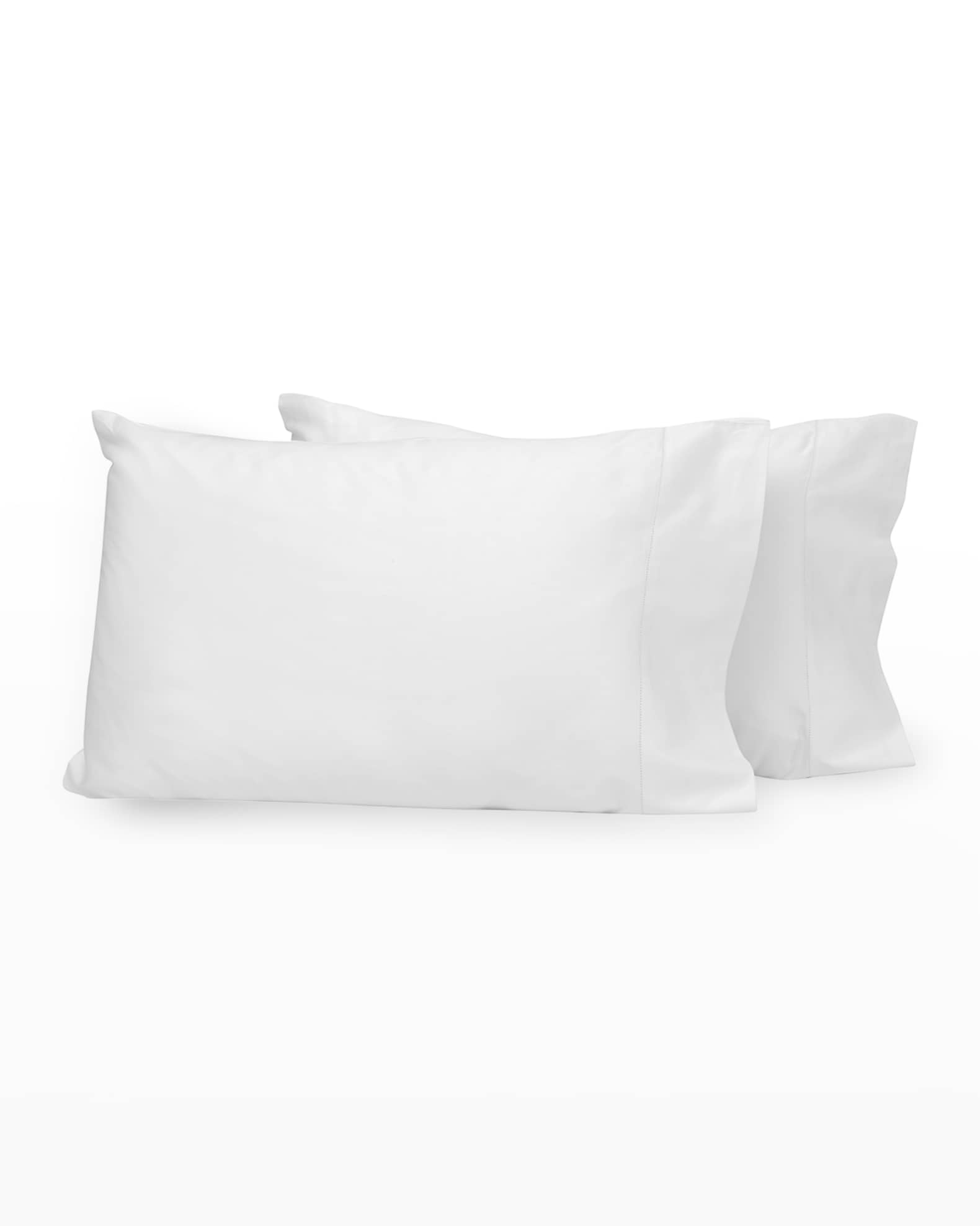 Nuvola Percale 600 Thread Count Pillowcases 0
