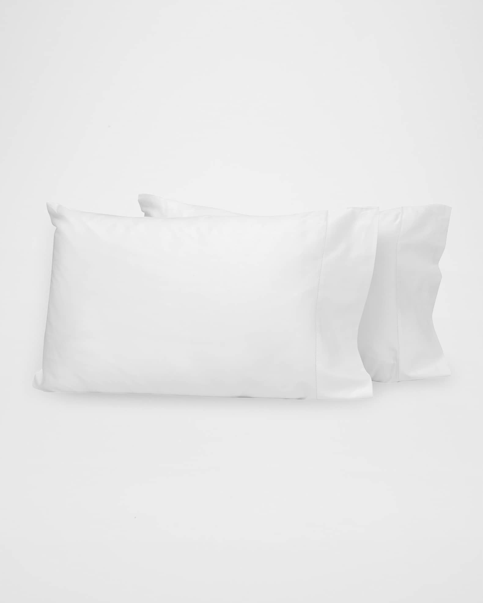 Nuvola Percale 600 Thread Count Pillowcases 0