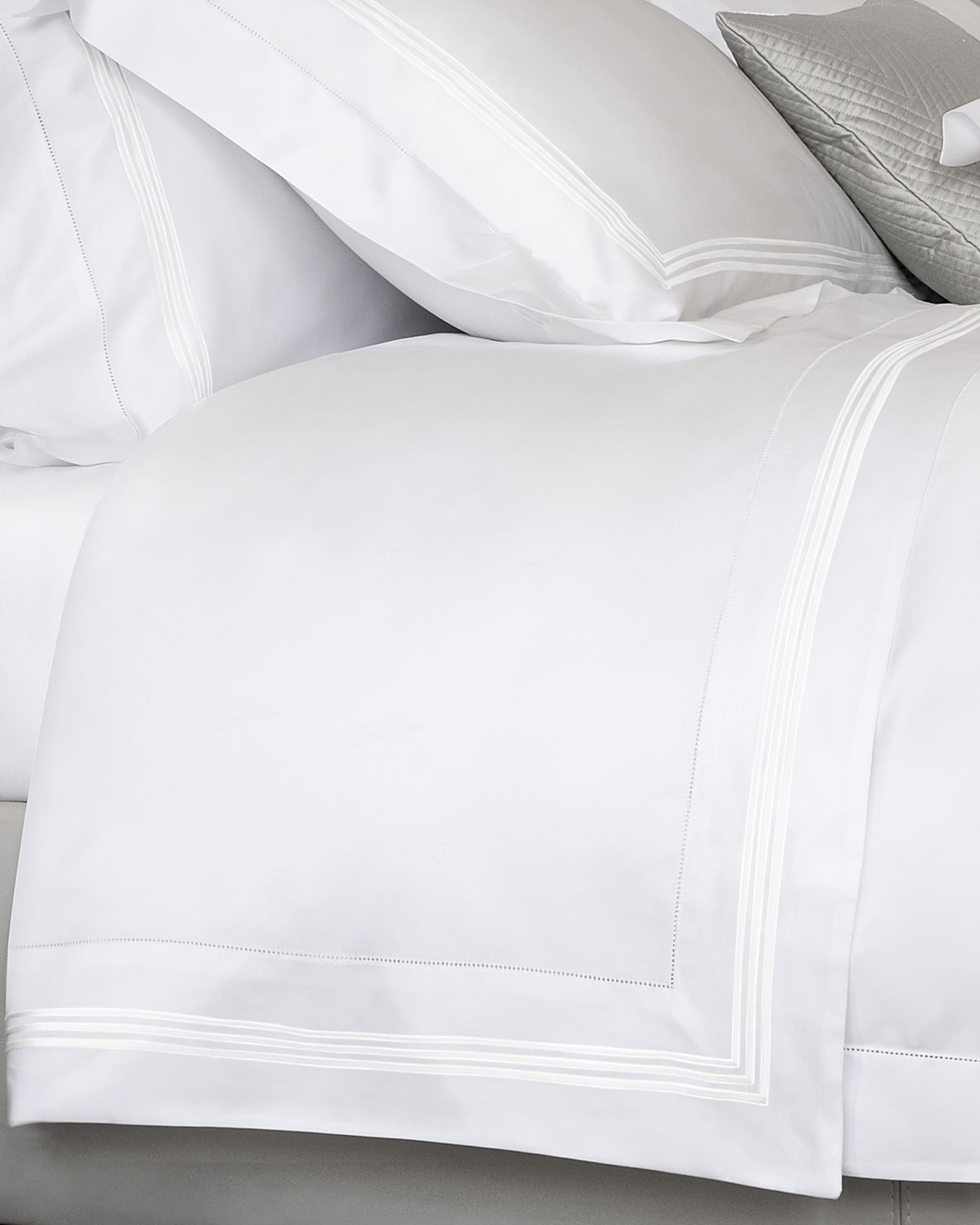 Granduca 600 Thread Count Queen Flat Sheet 0