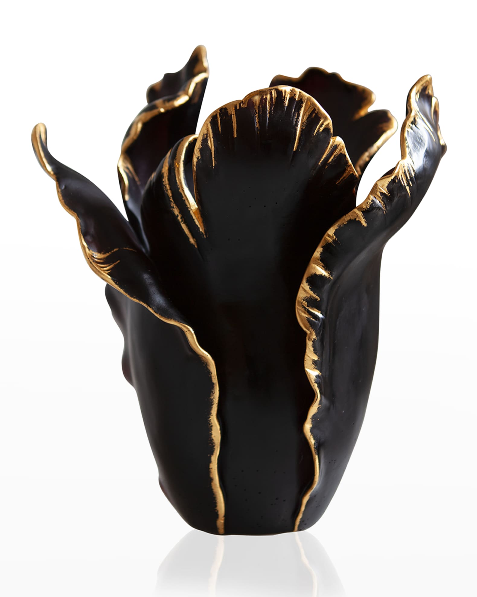 Daum Large Tulip Vase Neiman Marcus