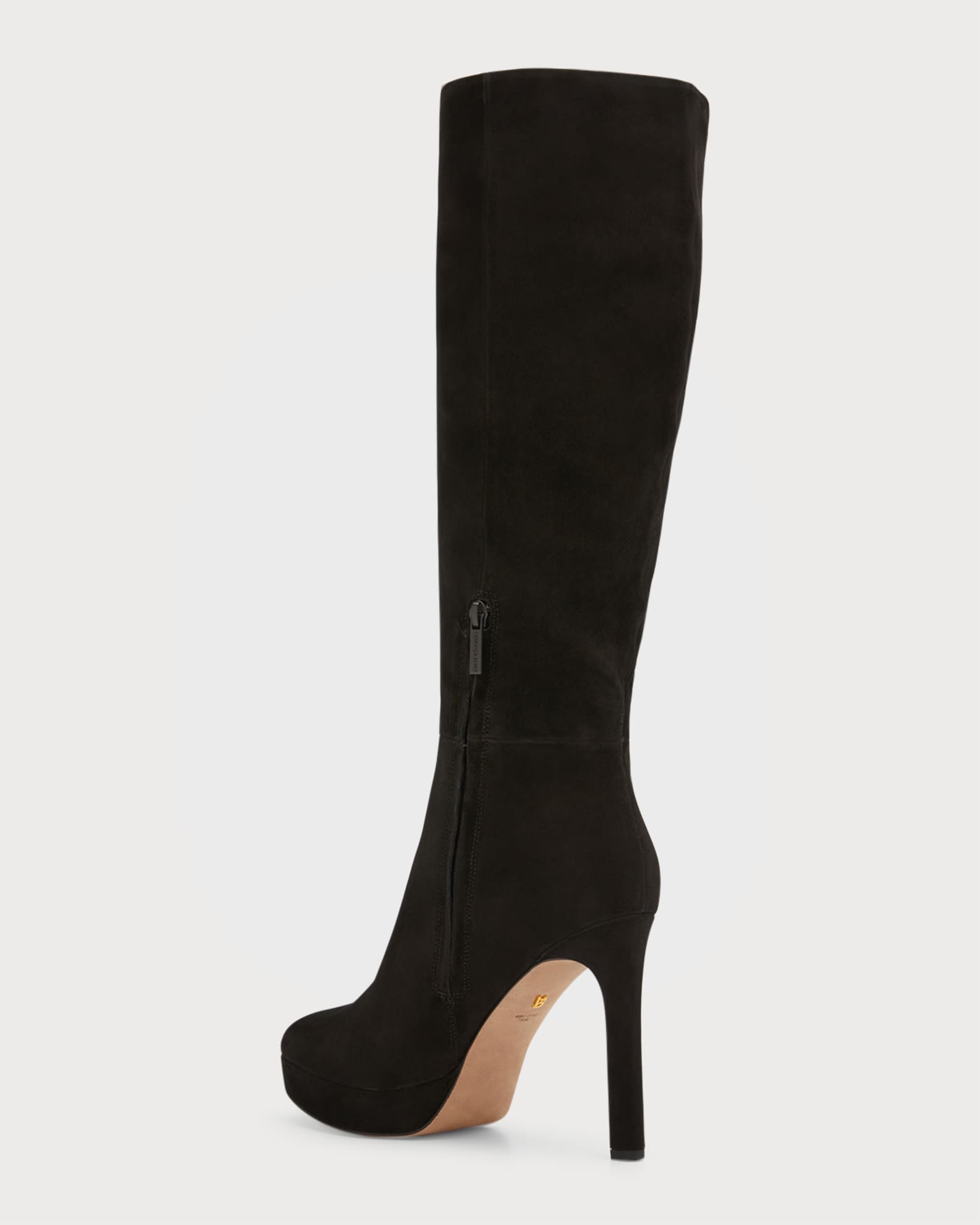 Veronica Beard Dali Suede Platform Boots | Neiman Marcus