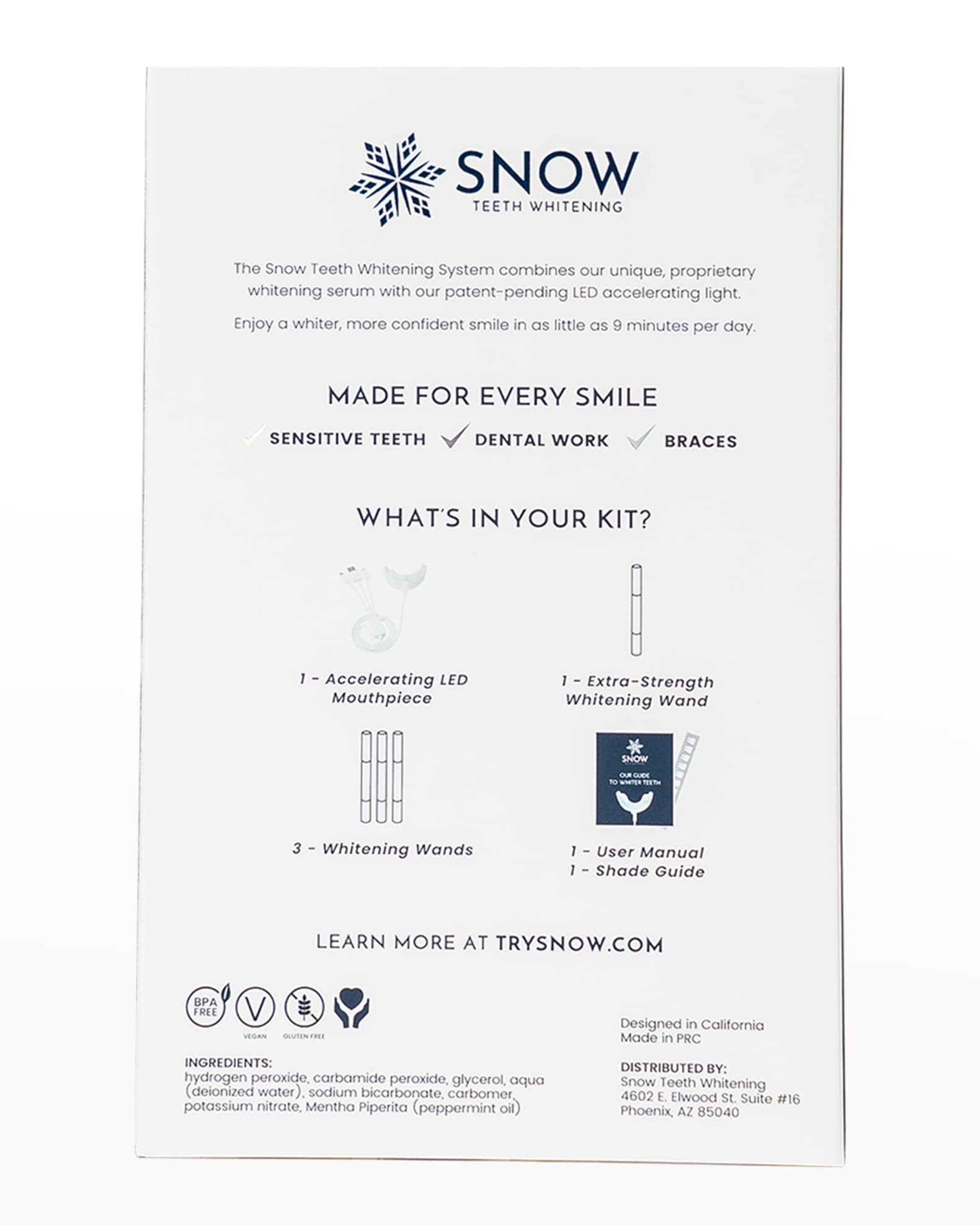 Snow Teeth Whitening Extra Strength - The Facts