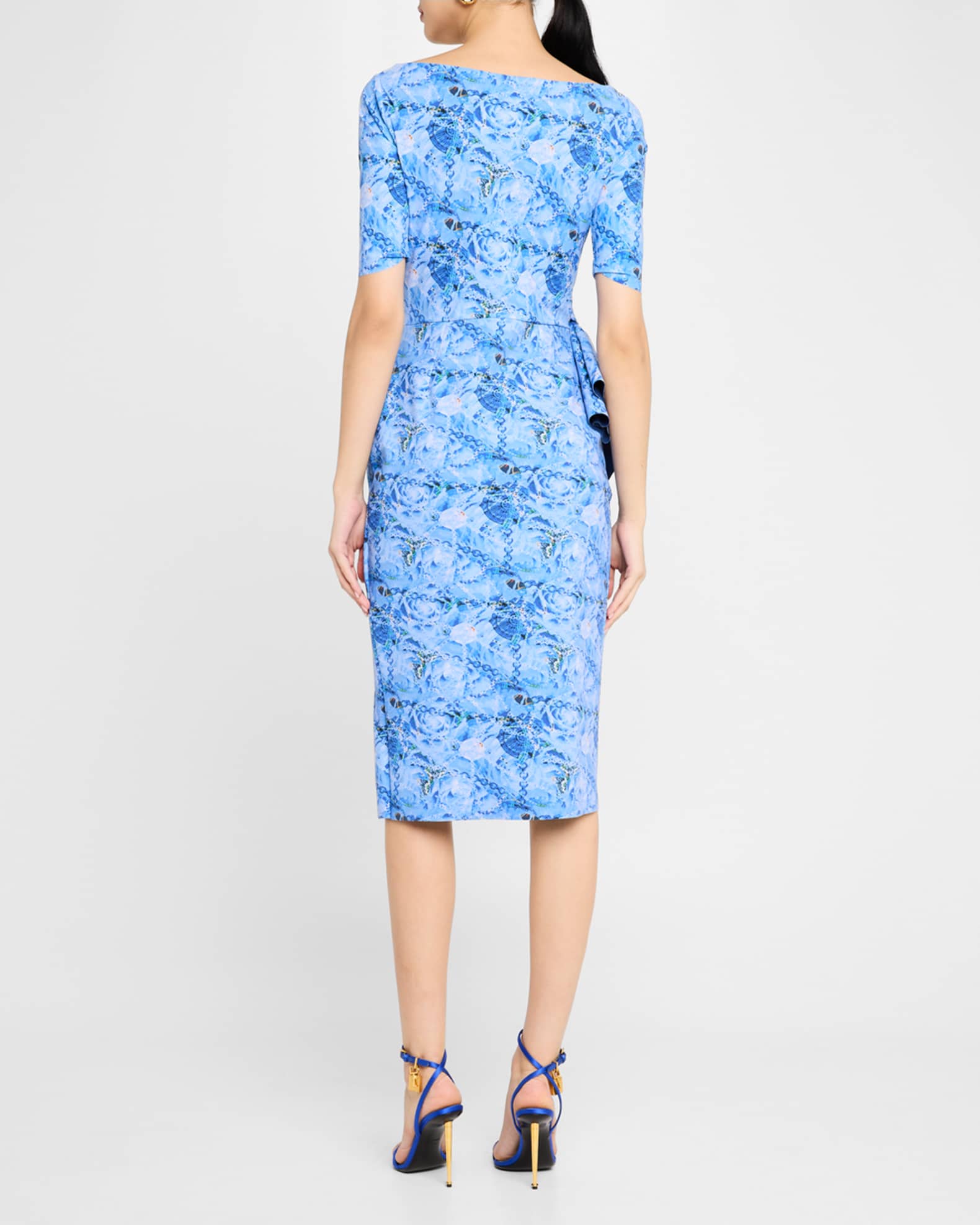 Chiara Boni La Petite Robe Floral print Sheath Dress Marseille
