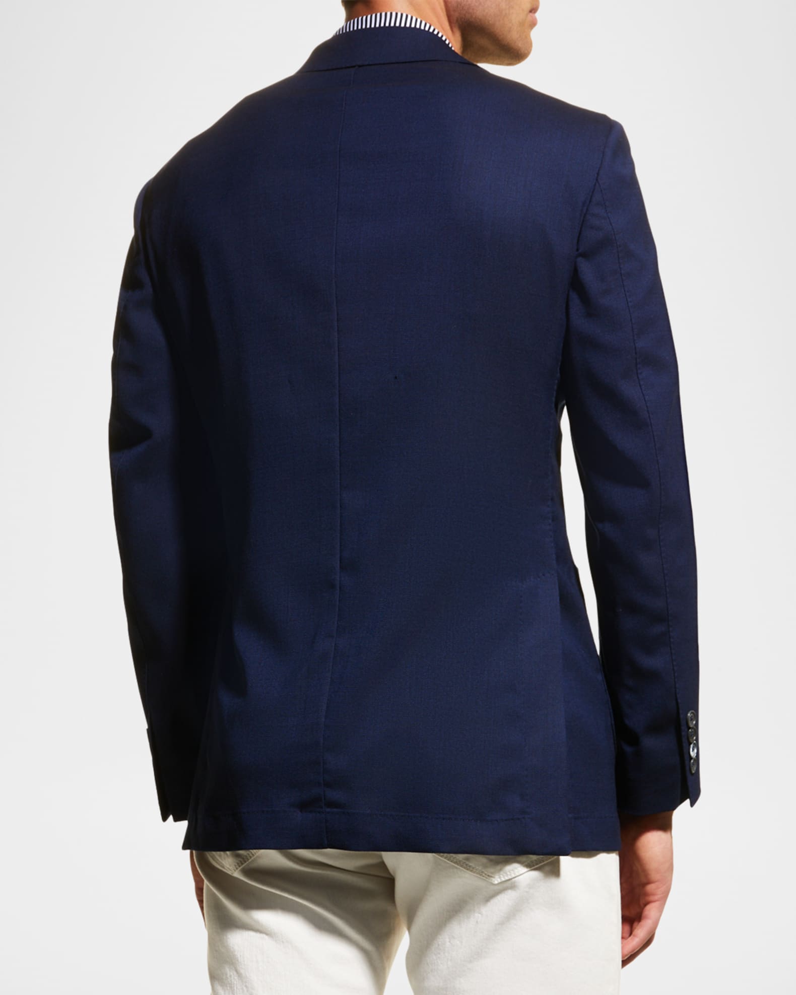 Peter Millar Men's Excursionist Wool-Silk Blazer | Neiman Marcus