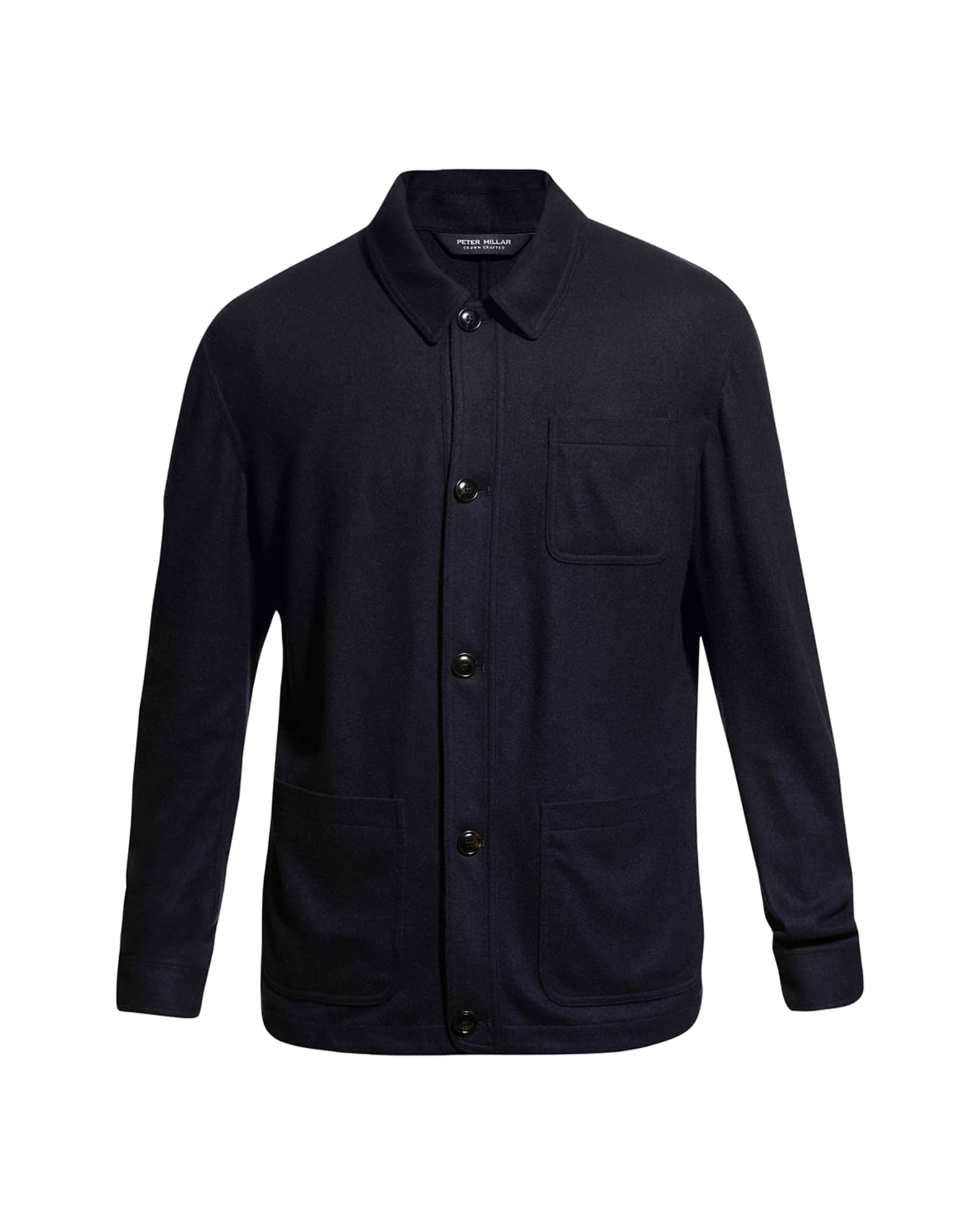 Peter Millar Men's Cashmere Chore Coat Neiman Marcus