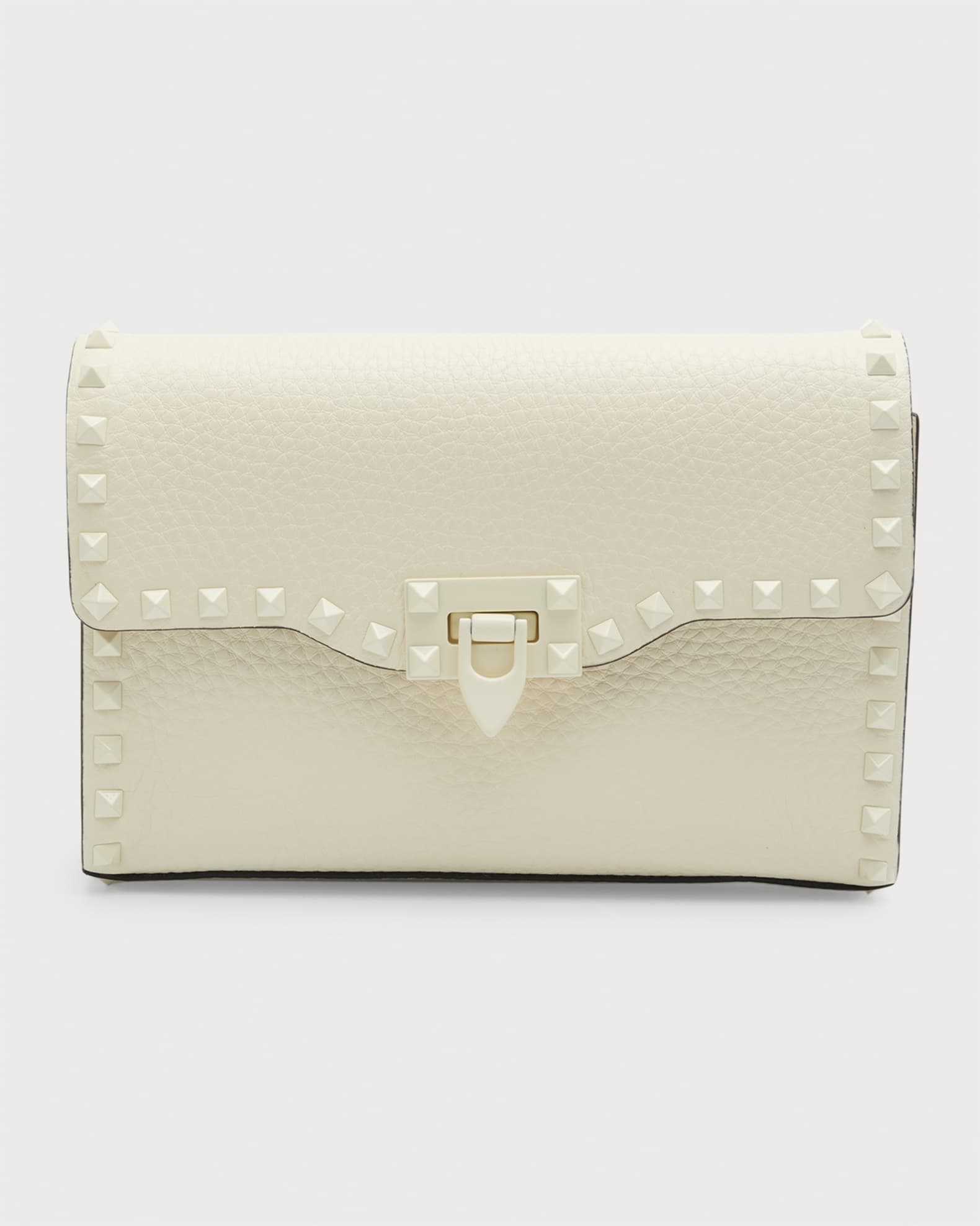 Valentino Garavani Rockstud Small Flap Leather Shoulder Bag | Neiman Marcus