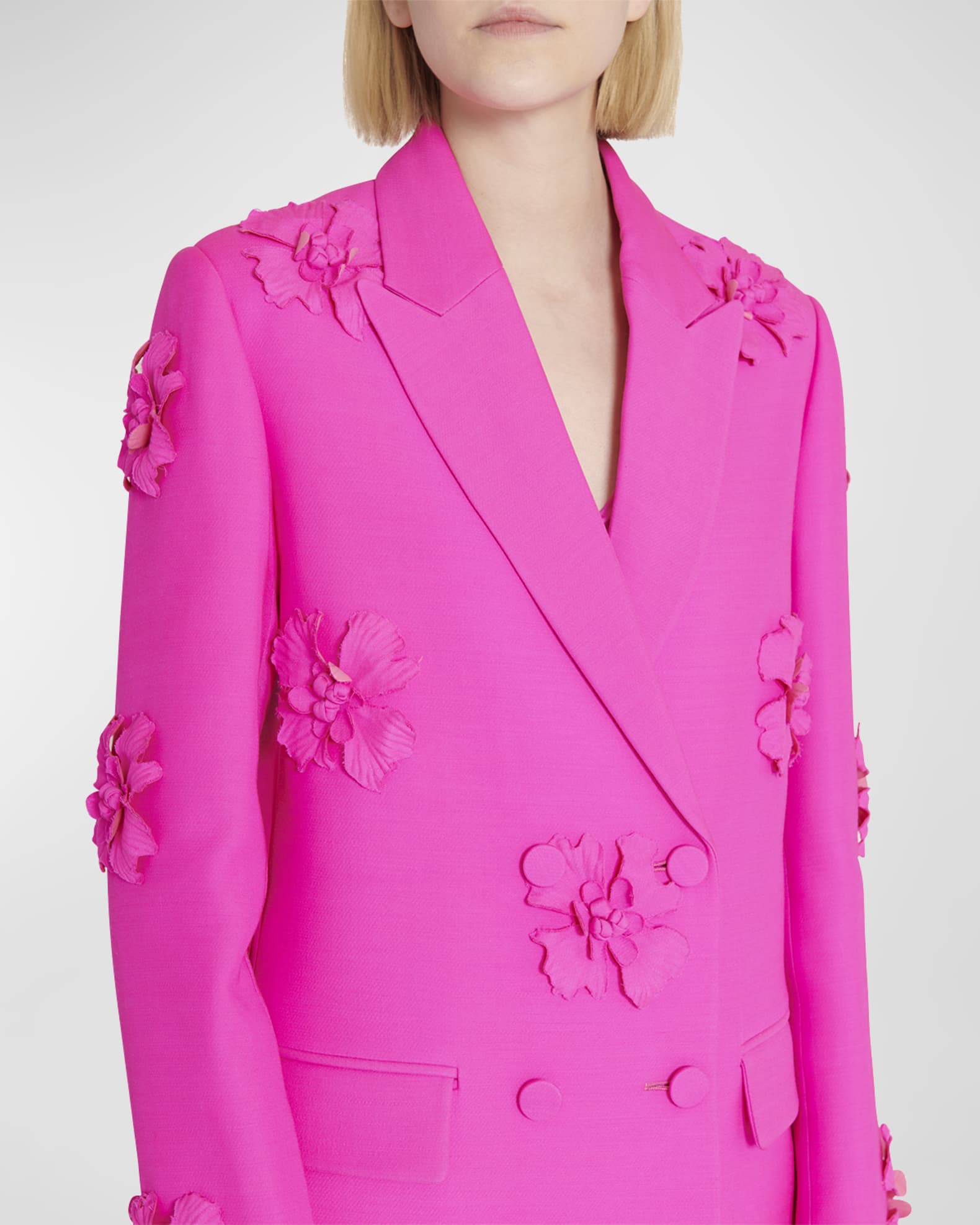 Valentino Embroidered Suit Set | Neiman Marcus