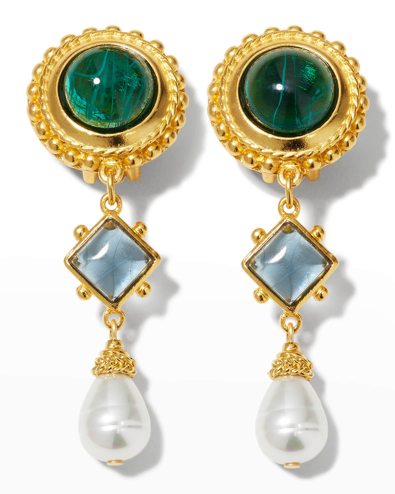 Neiman marcus clip on earrings hotsell