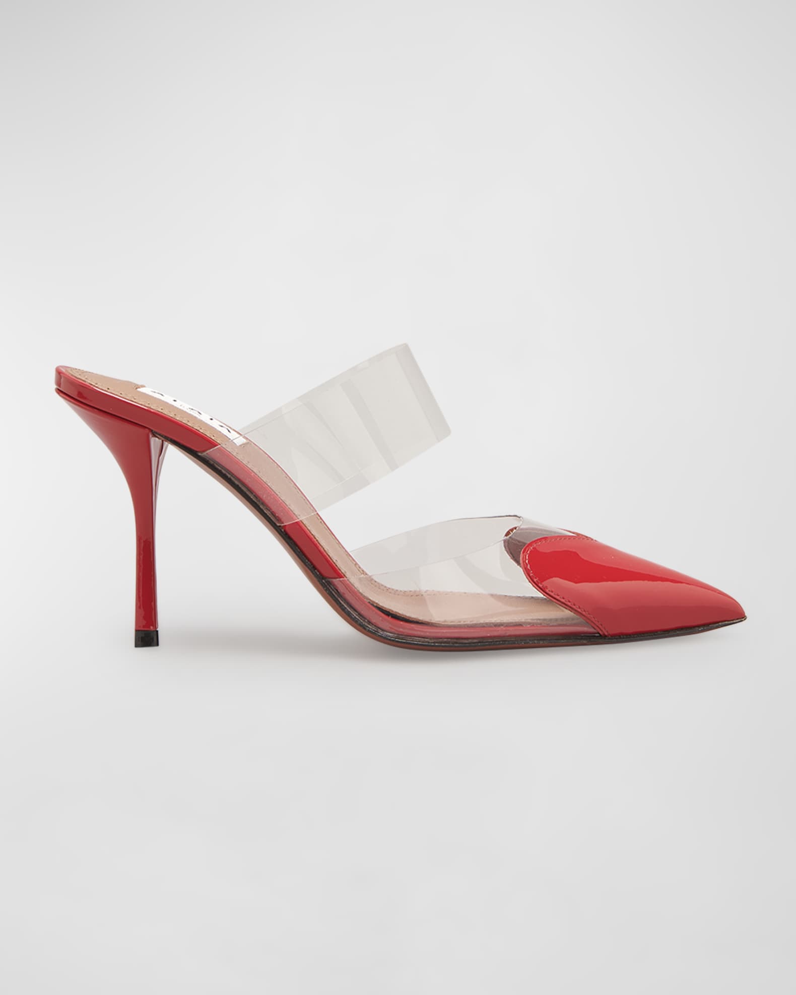 Clear mule pump clearance