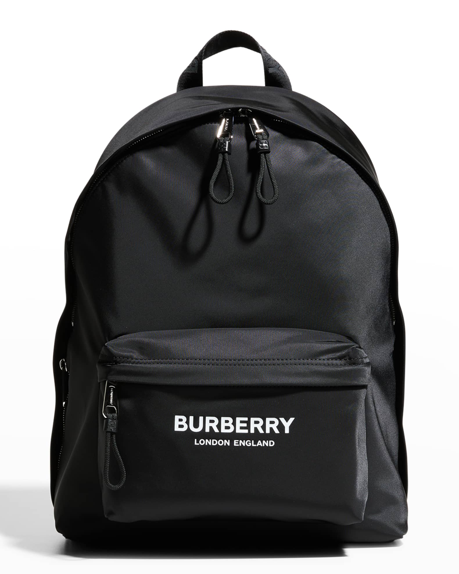Burberry Men's Nylon Logo Backpack | Neiman Marcus