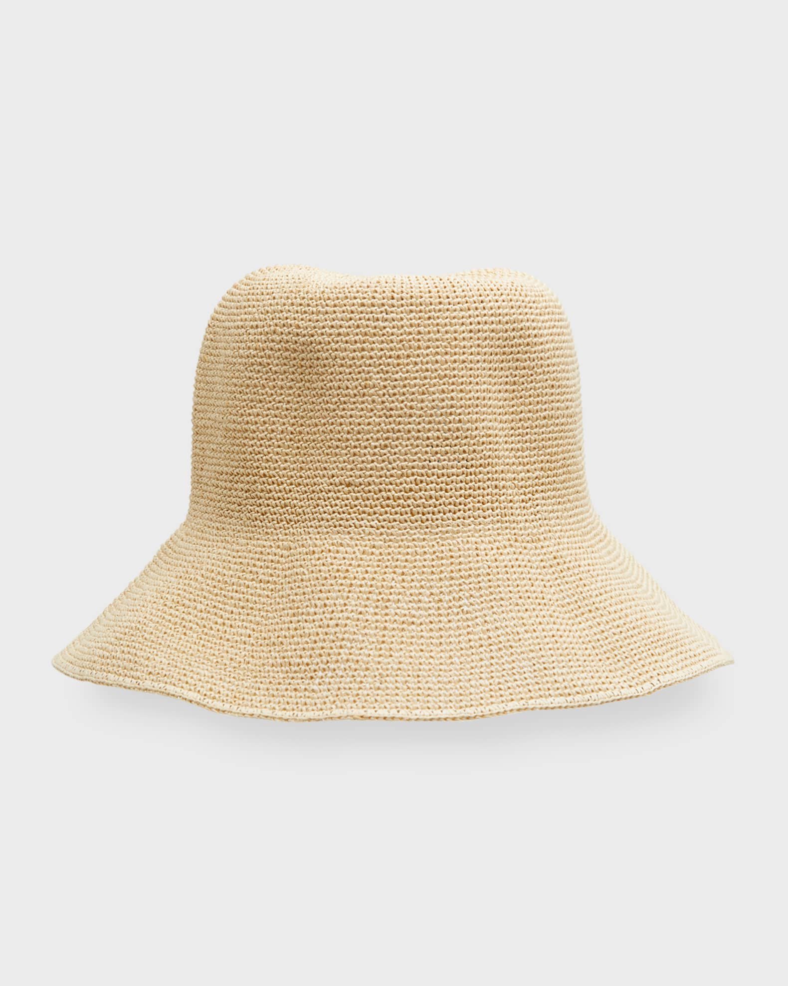 Toteme Beige Paper Straw Hat | Neiman Marcus