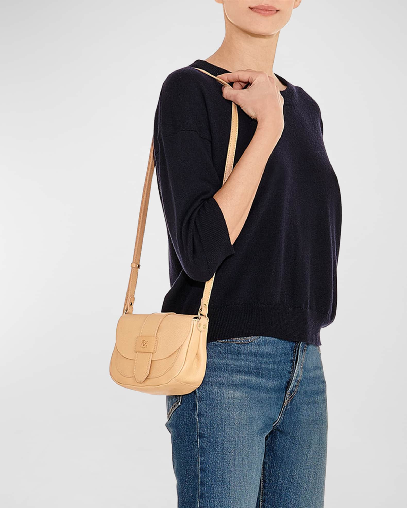 Il Bisonte Alloro Saddle Vachetta Leather Crossbody Bag | Neiman