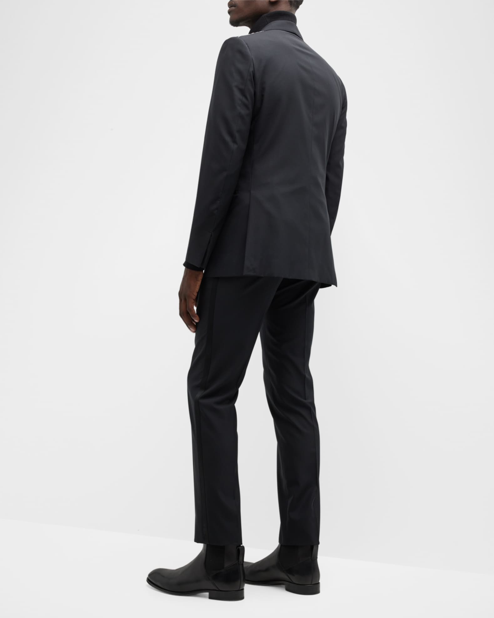 ZEGNA Men's Sartorial Wool and Silk Tuxedo | Neiman Marcus
