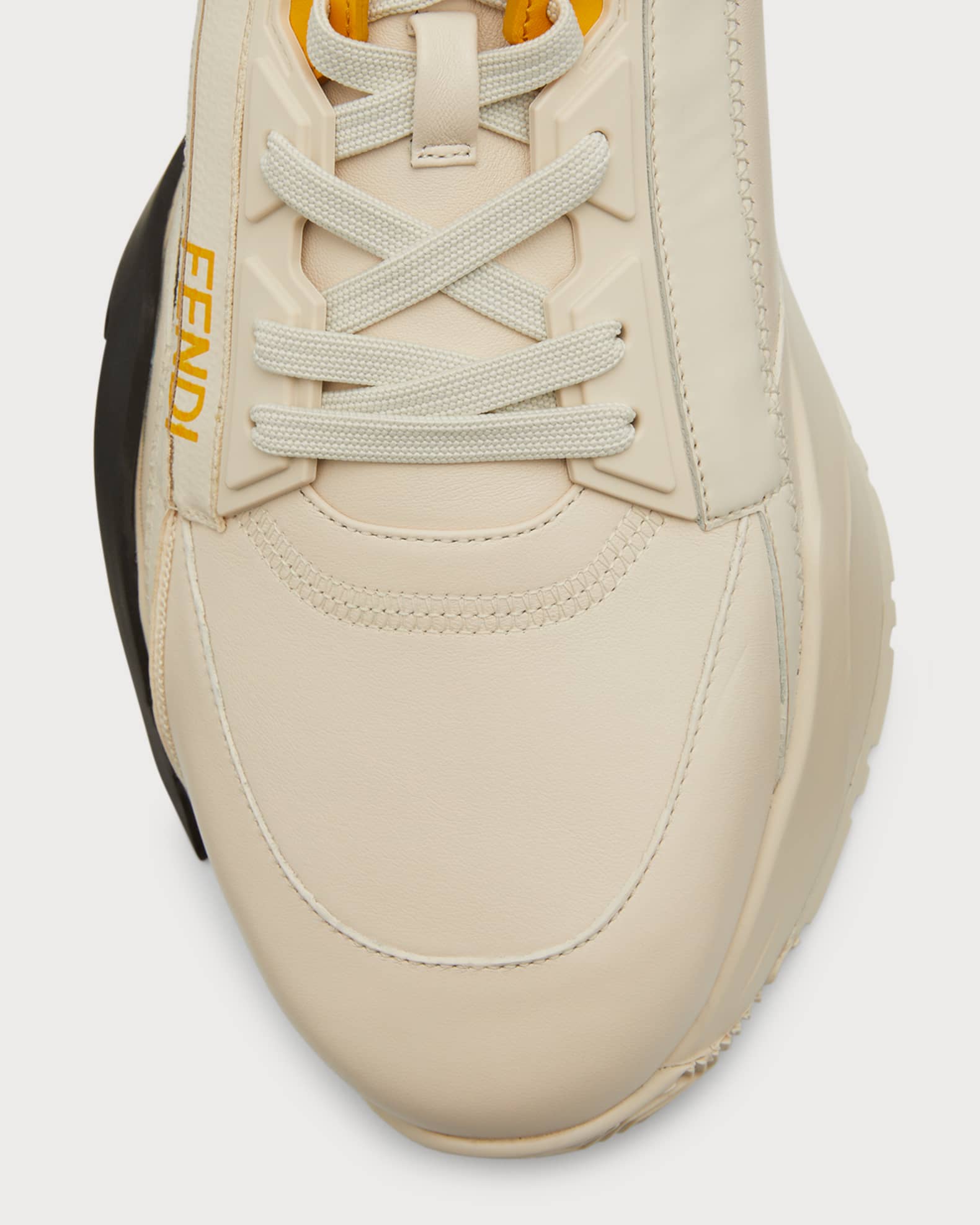 Fendi Men s FF Flow Mid Top Sneakers Neiman Marcus