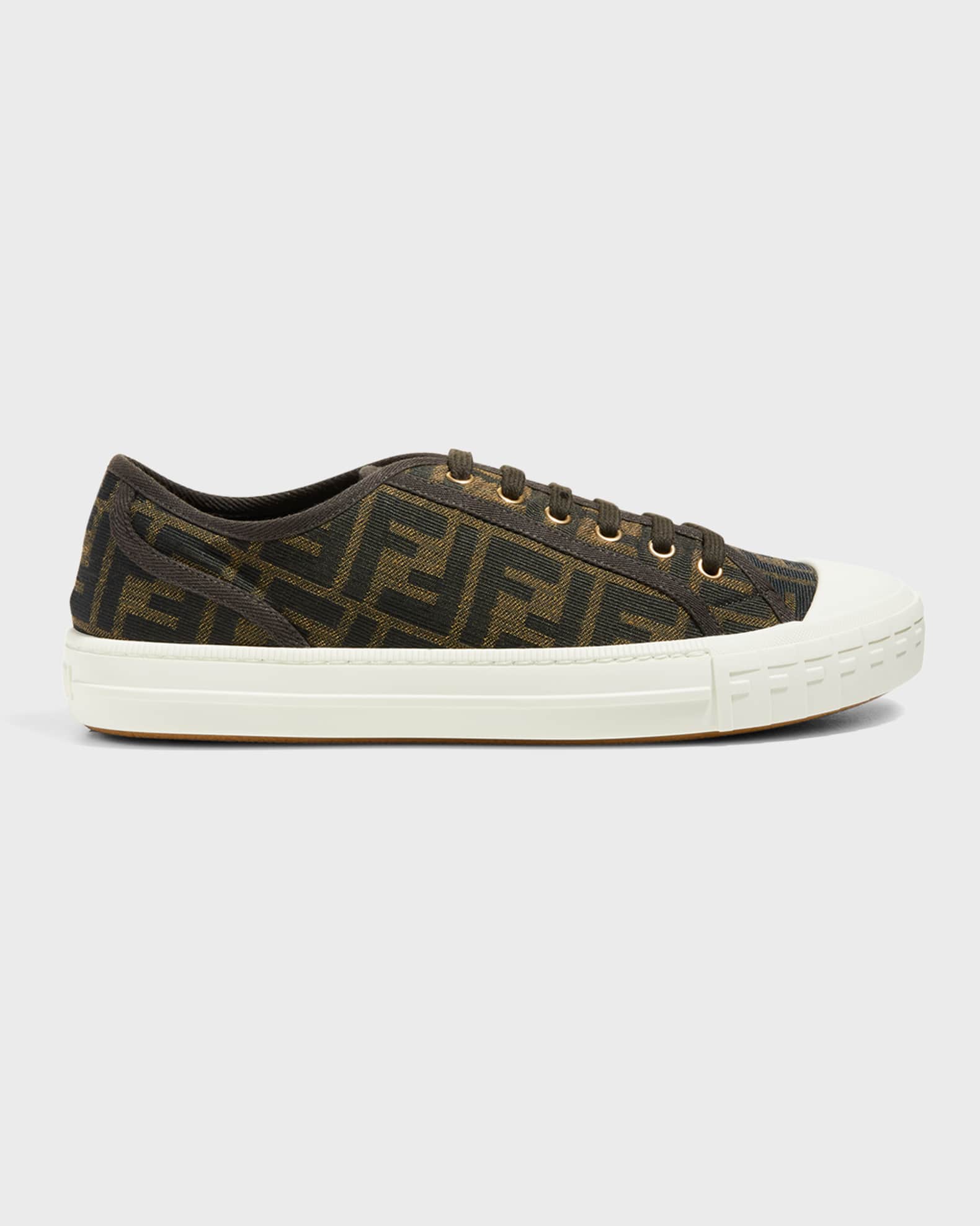 Men s New Summery Canvas Monogram Low Top Sneakers