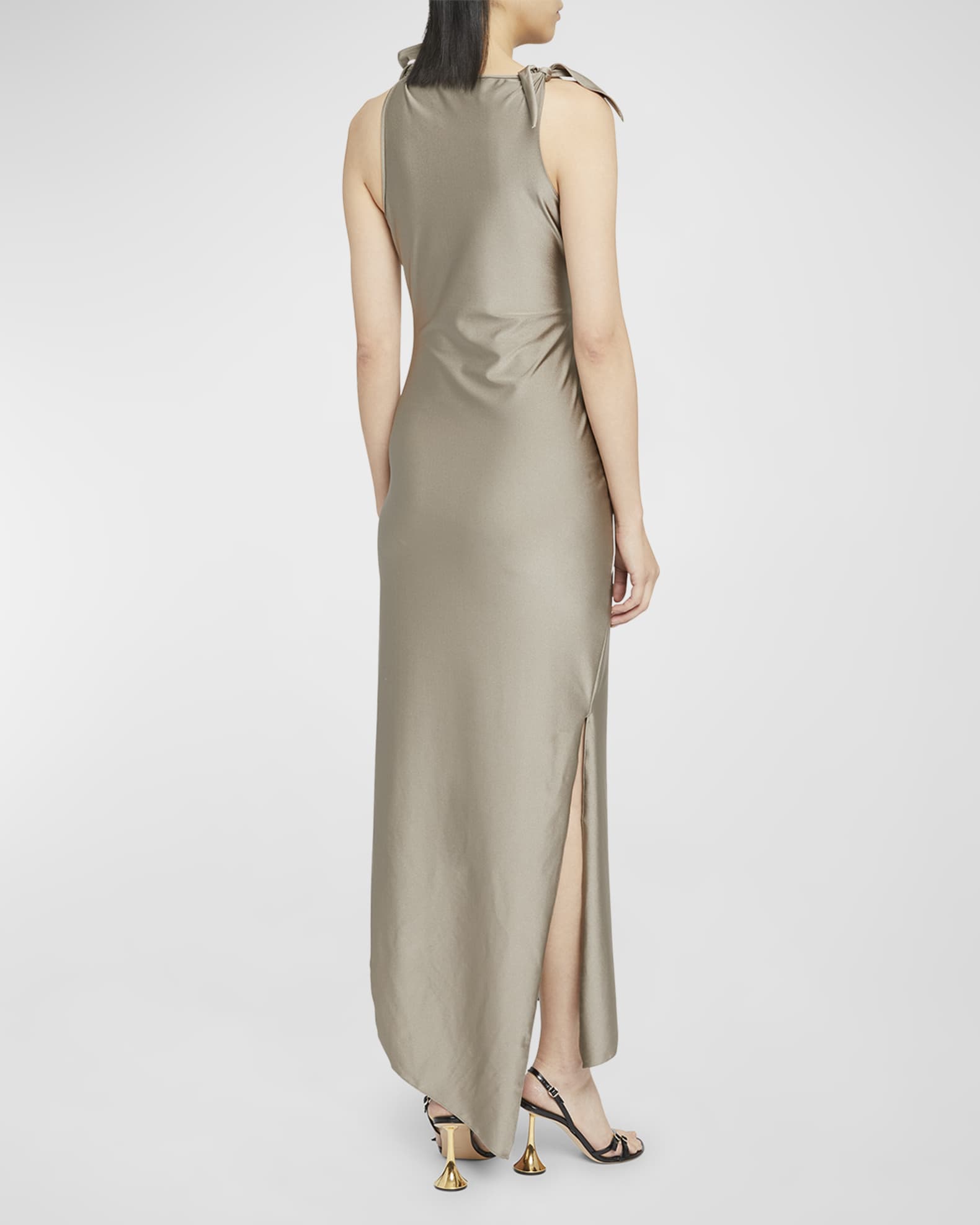 Coperni - Asymmetric Flower Gown main image 0