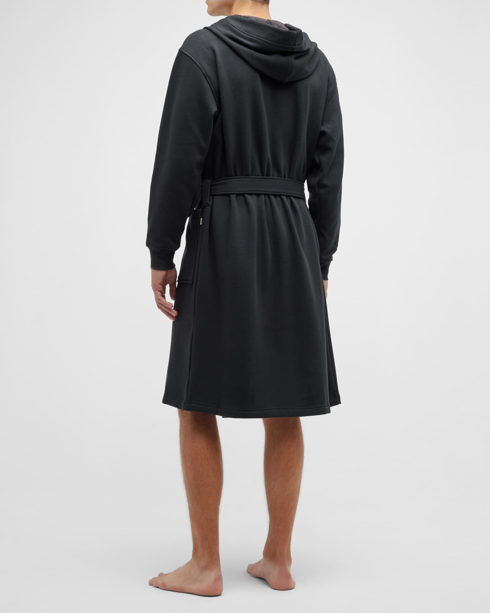 UGG Men s Leeland Cotton Stretch Hooded Robe Neiman Marcus