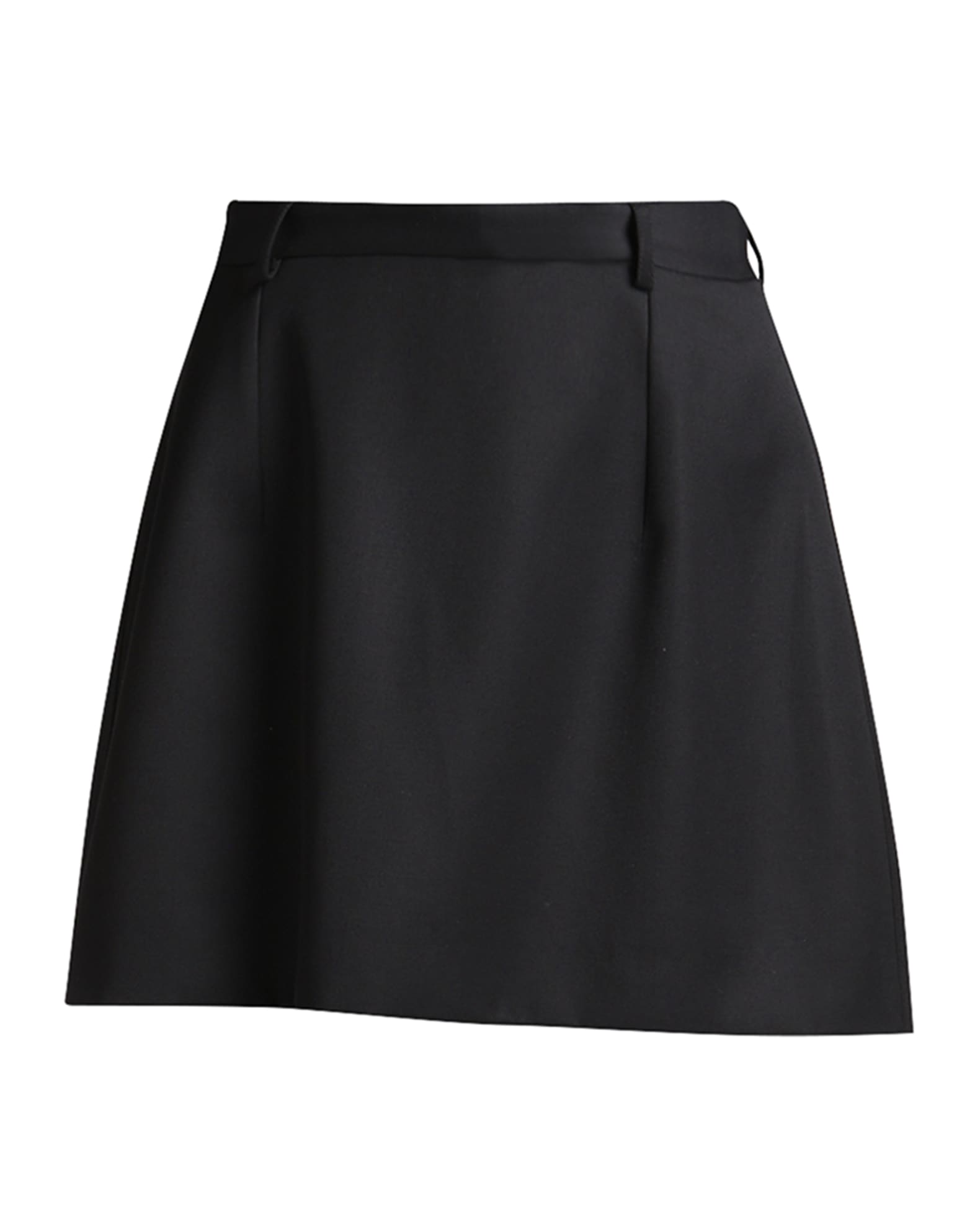 Balenciaga Satin Twill Mini Skirt | Neiman Marcus