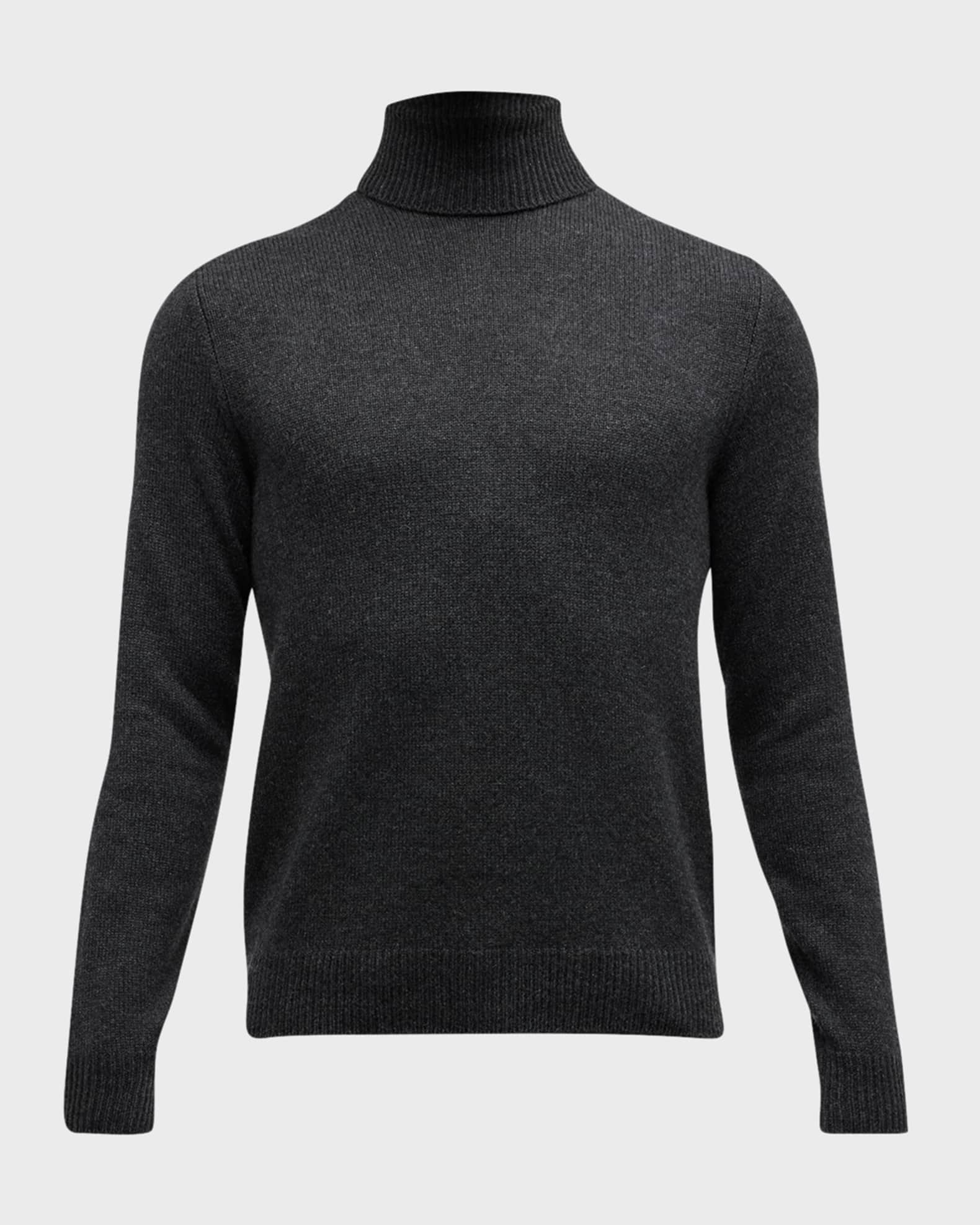 Ralph Lauren Purple Label Men's Cashmere Turtleneck Sweater Neiman Marcus