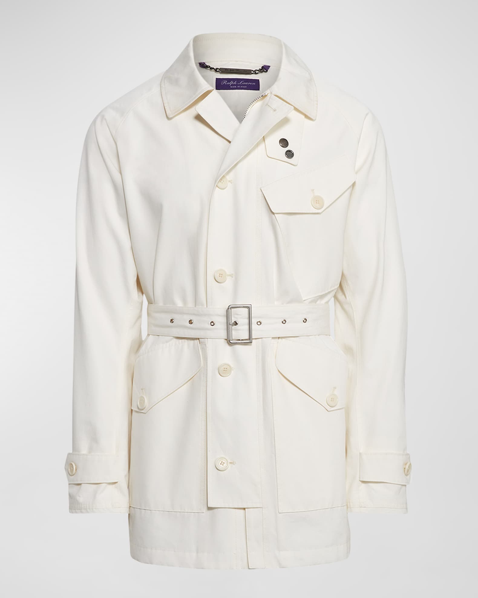 Ralph Lauren Purple Label Men's Wren WaterRepellent Trench Coat