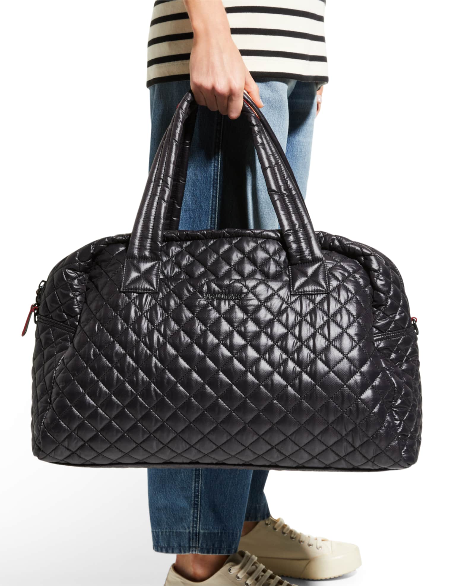 MZ Wallace Nylon Camo Duffle Bag - Black Luggage and Travel, Handbags -  WMZWA37144